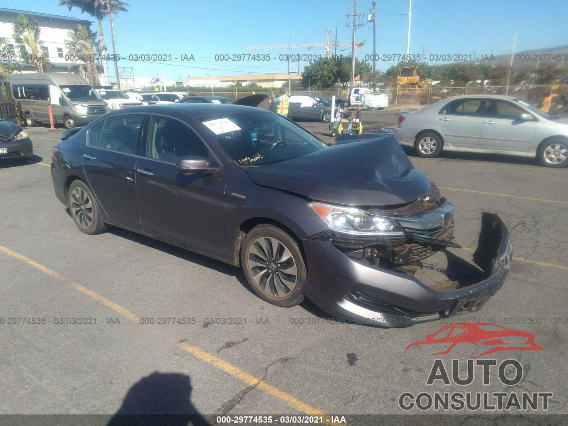 HONDA ACCORD HYBRID 2017 - JHMCR6F53HC007493