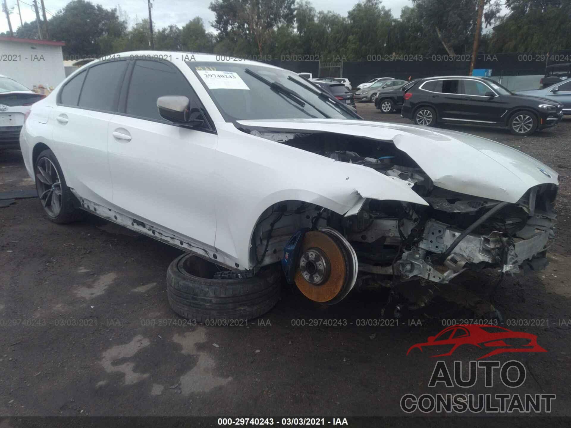 BMW 3 SERIES 2020 - WBA5U7C00LAF54149