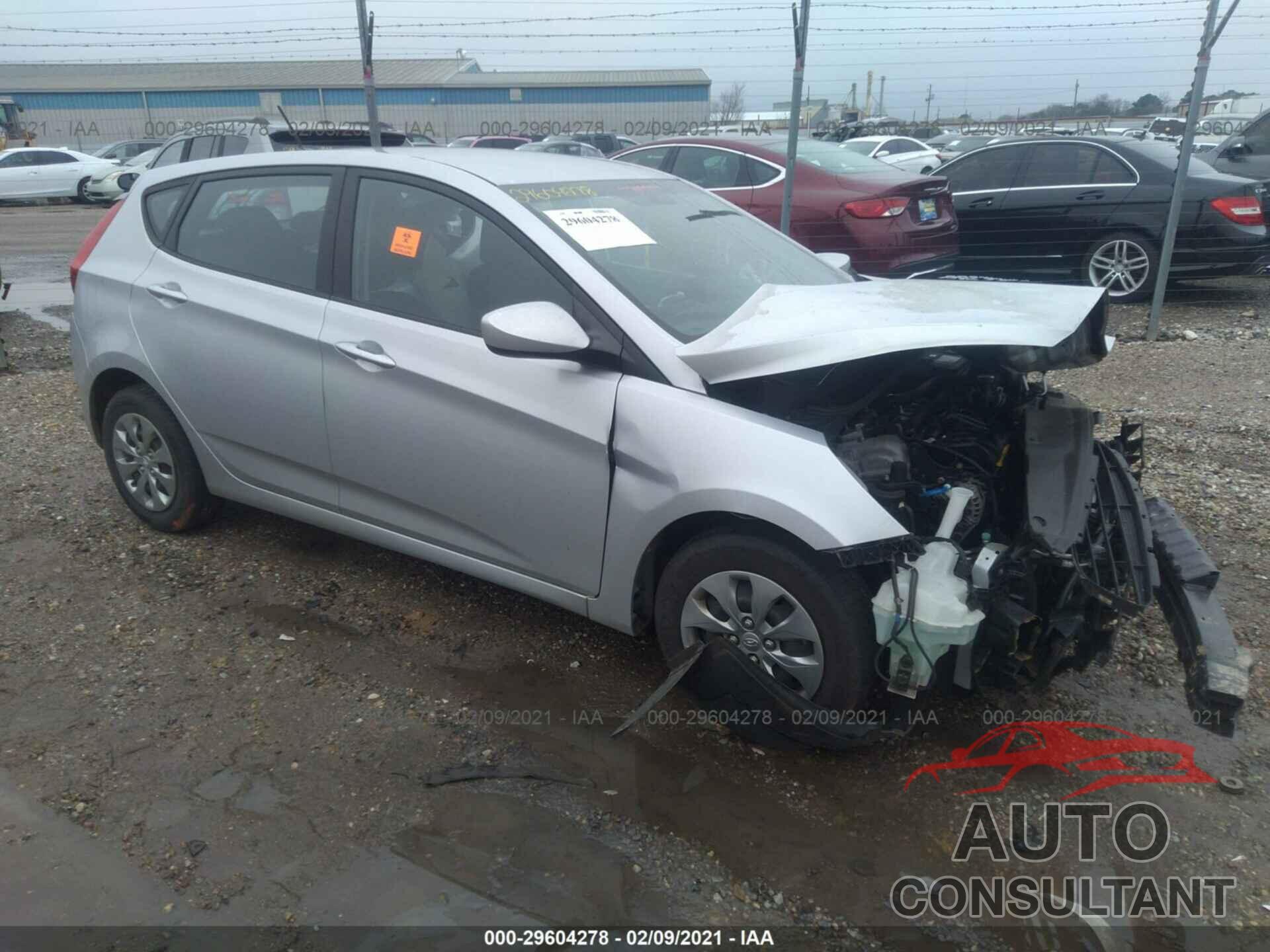 HYUNDAI ACCENT 2017 - KMHCT5AE1HU315613