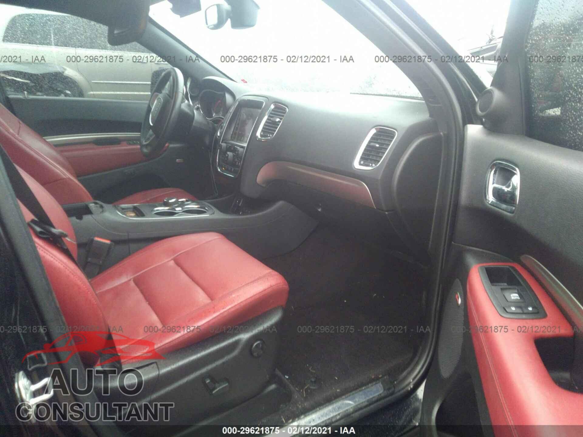 DODGE DURANGO 2017 - 1C4SDHCT6HC936622