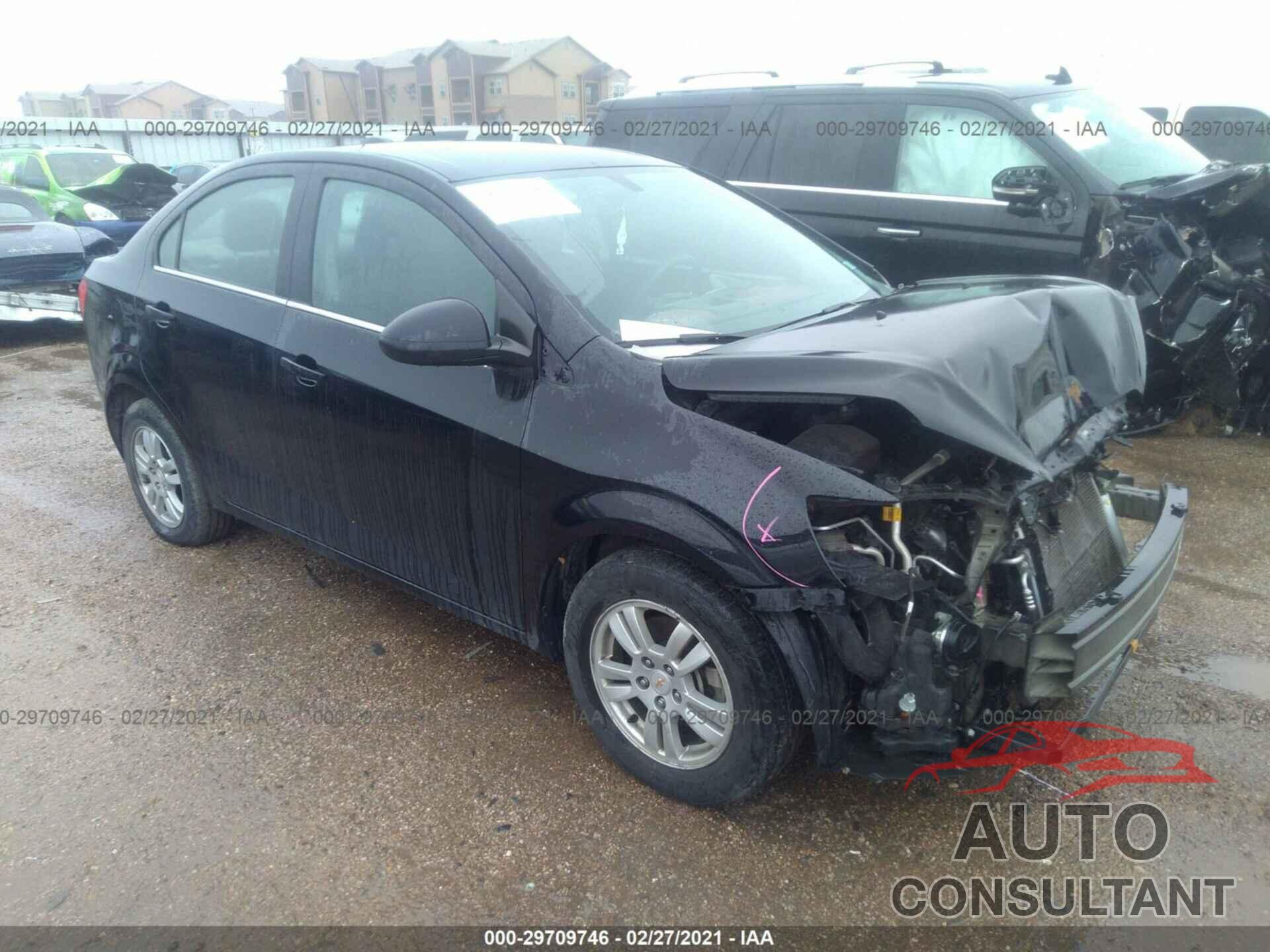 CHEVROLET SONIC 2016 - 1G1JC5SHXG4137146