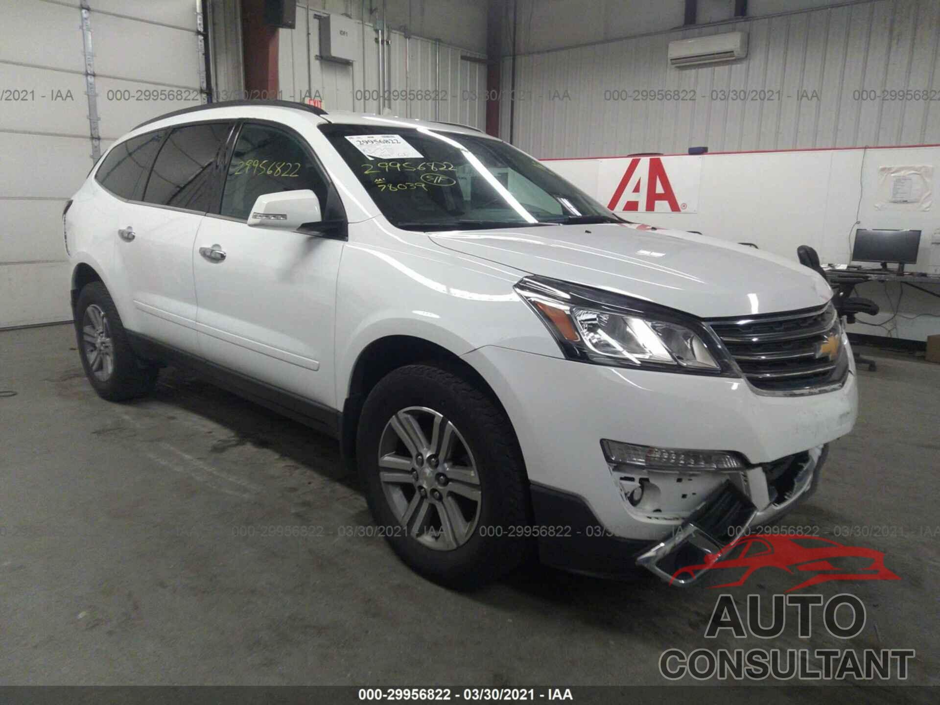CHEVROLET TRAVERSE 2017 - 1GNKRGKD2HJ192686