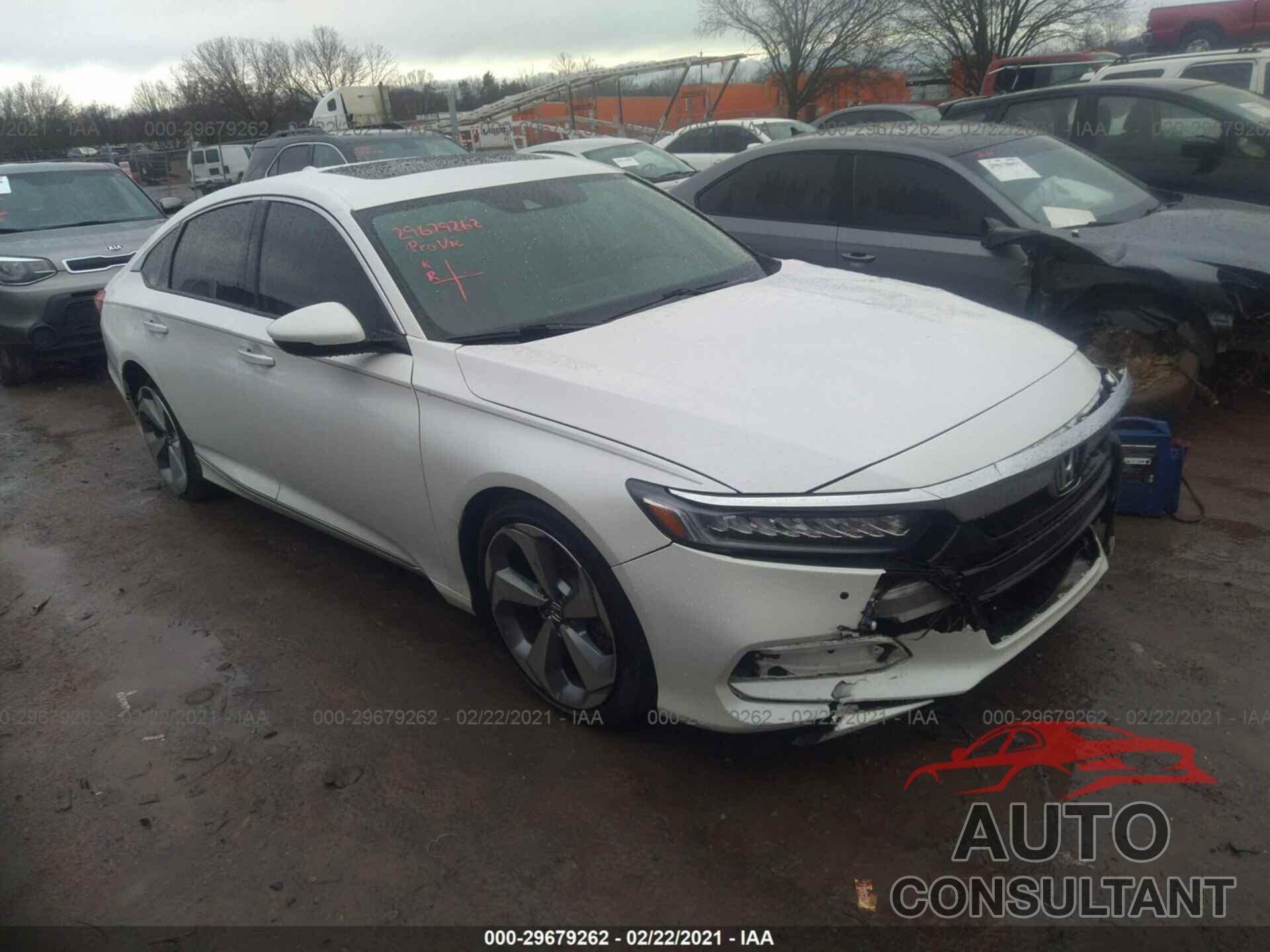 HONDA ACCORD SEDAN 2018 - 1HGCV1F92JA122494