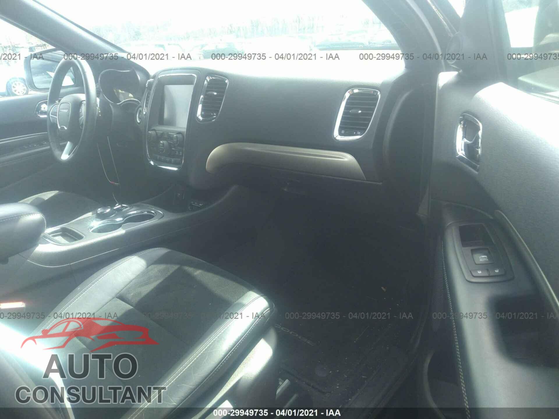 DODGE DURANGO 2016 - 1C4RDJAG9GC484904