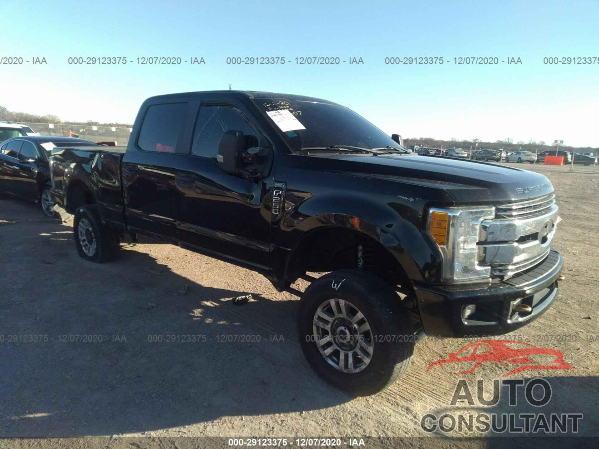 FORD SUPER DUTY F-250 SRW 2017 - 1FT7W2BT2HEE13052