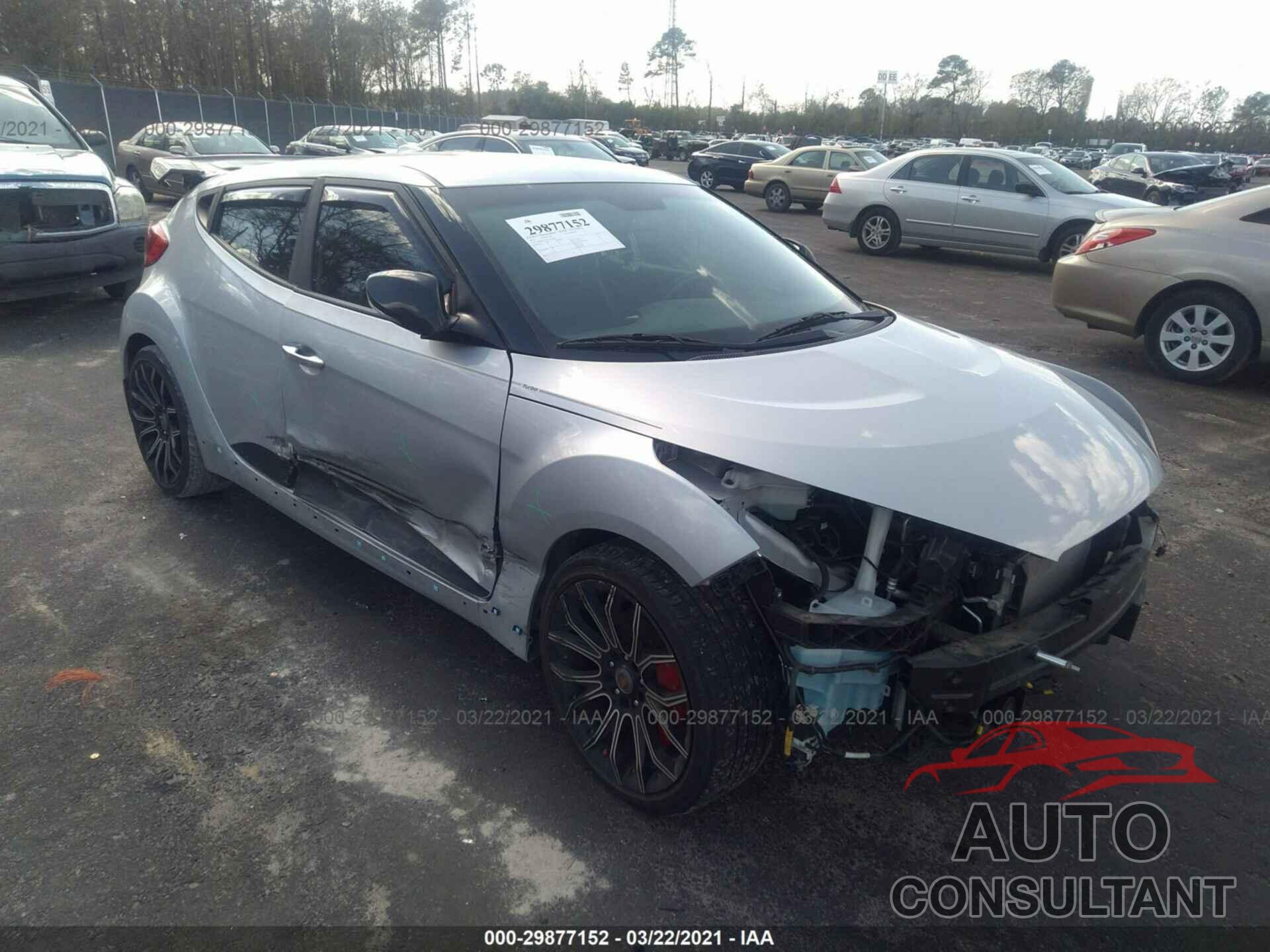 HYUNDAI VELOSTER 2016 - KMHTC6AEXGU304193