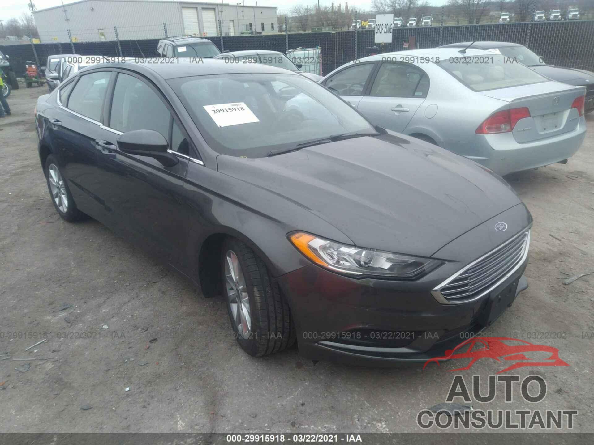FORD FUSION 2017 - 3FA6P0HD8HR293130