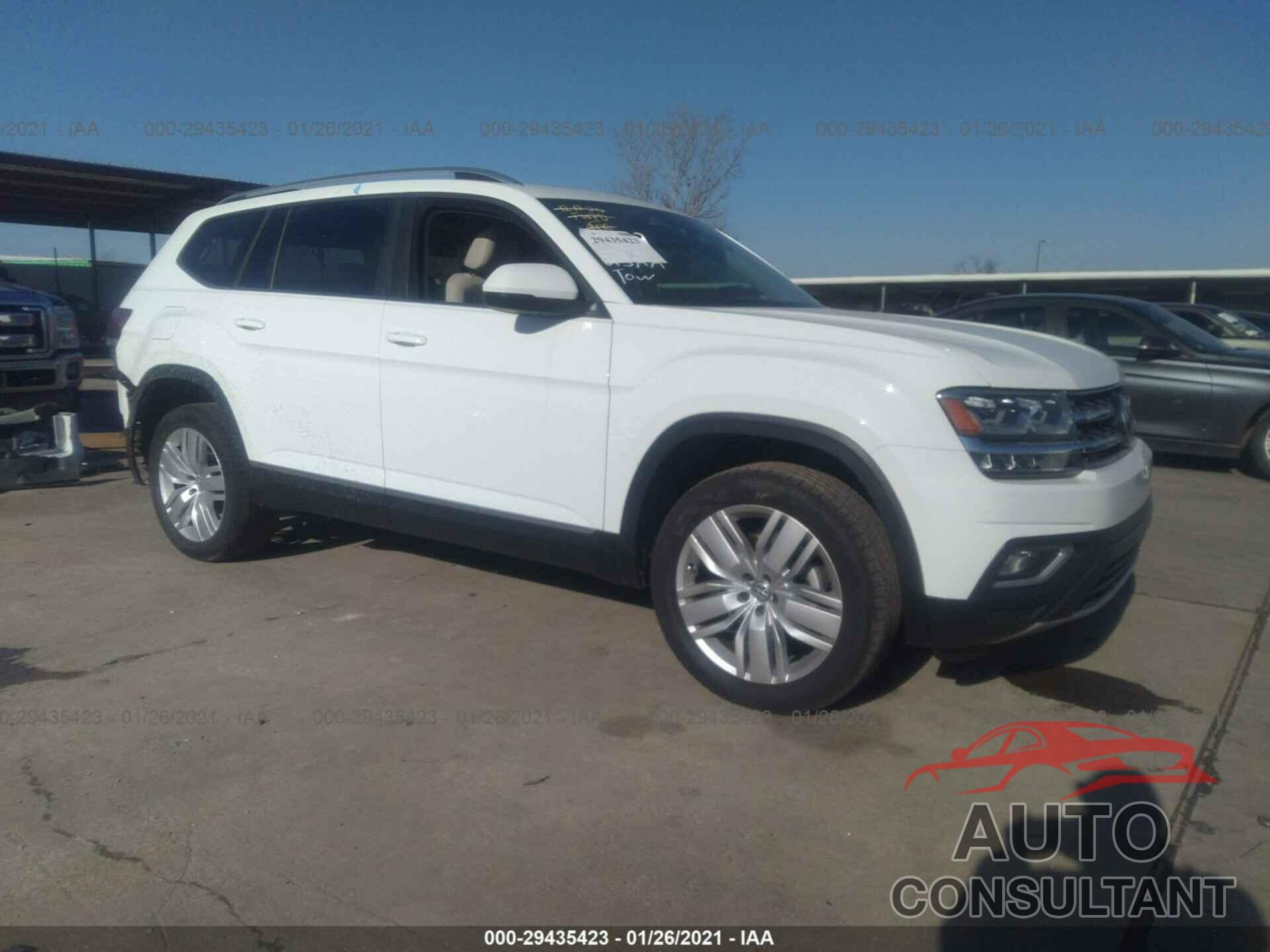 VOLKSWAGEN ATLAS 2019 - 1V2ER2CA5KC599733