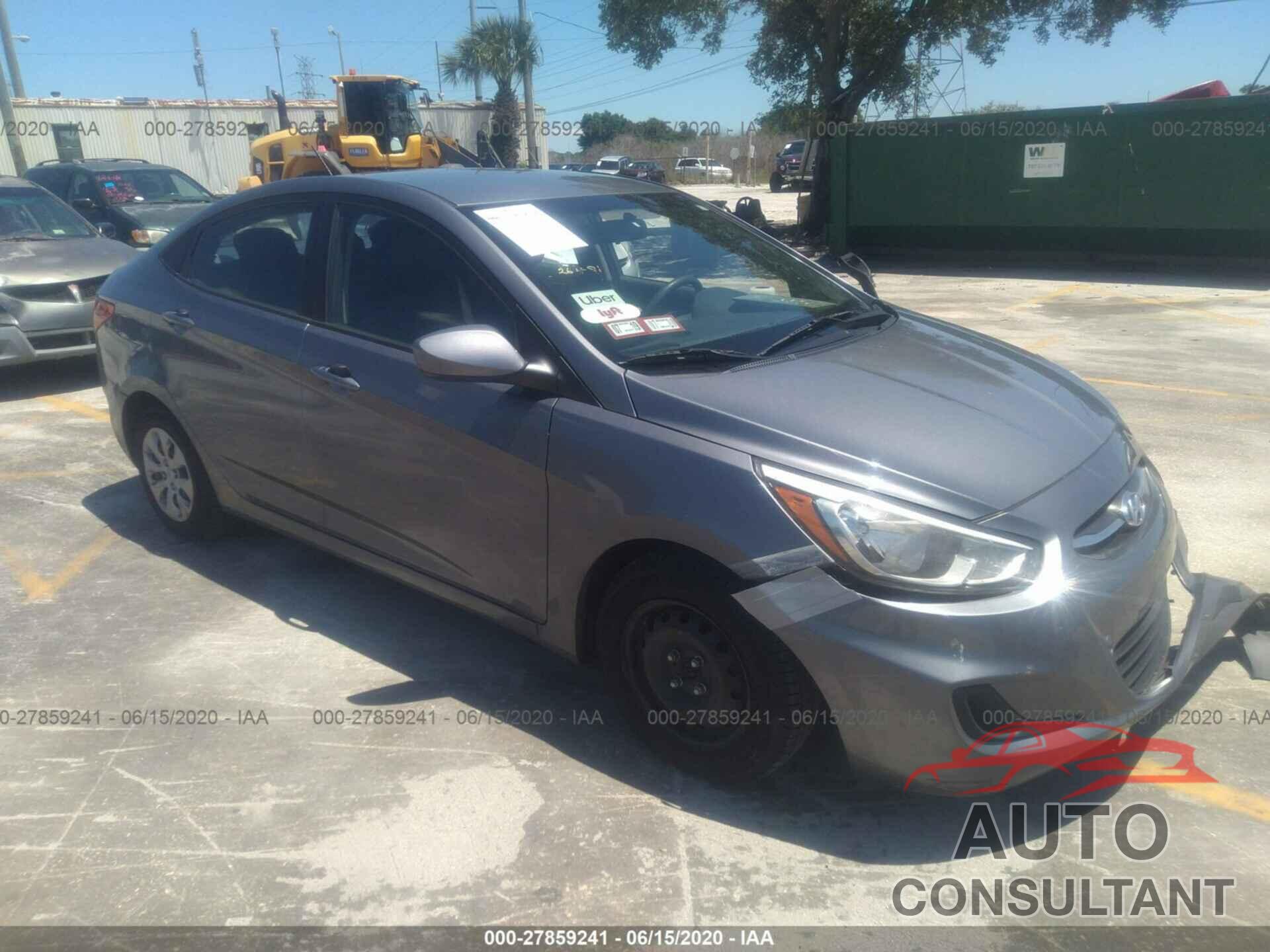 Hyundai Accent 2017 - KMHCT4AE9HU238919