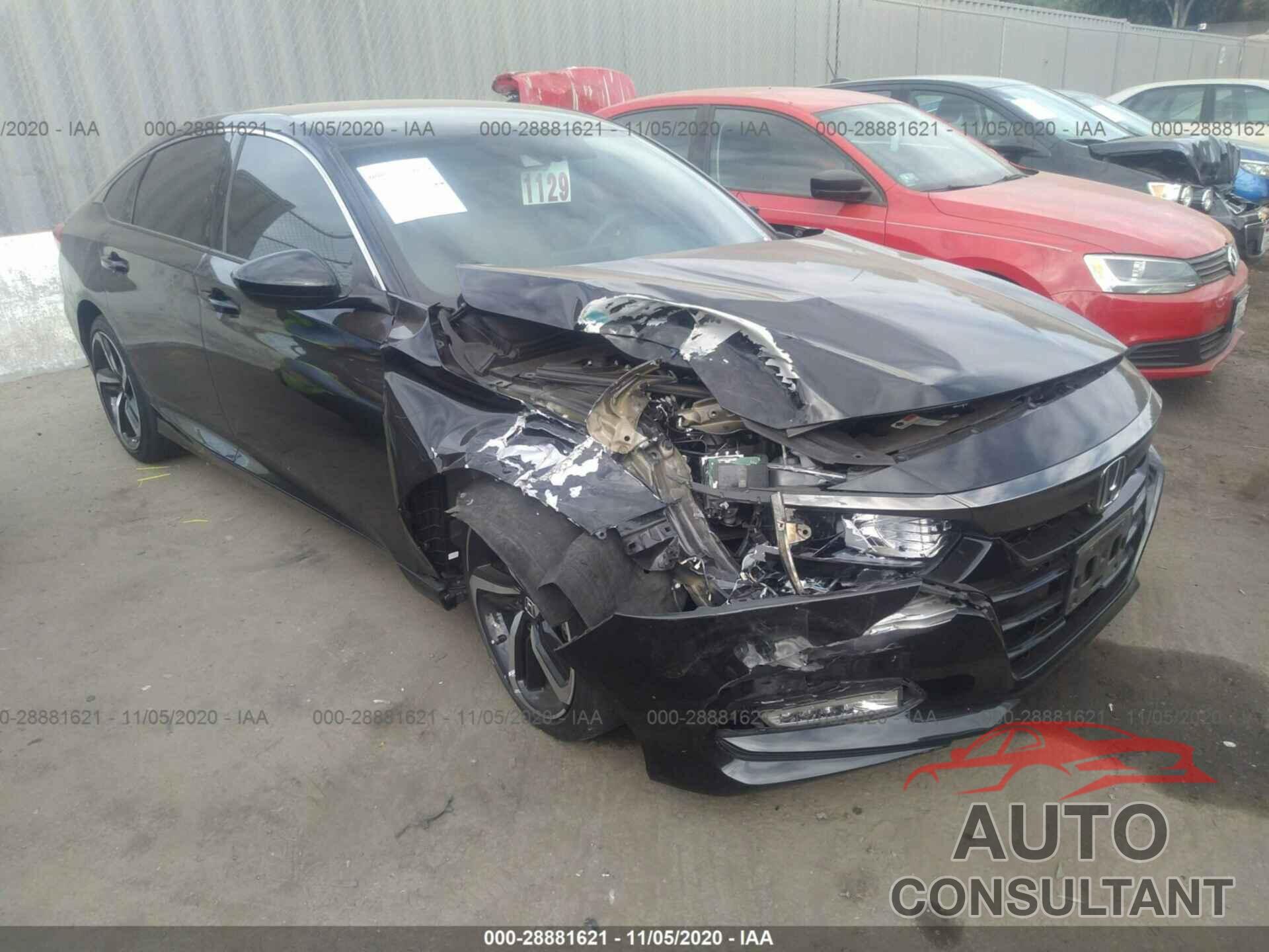 HONDA ACCORD SEDAN 2018 - 1HGCV1E39JA071153