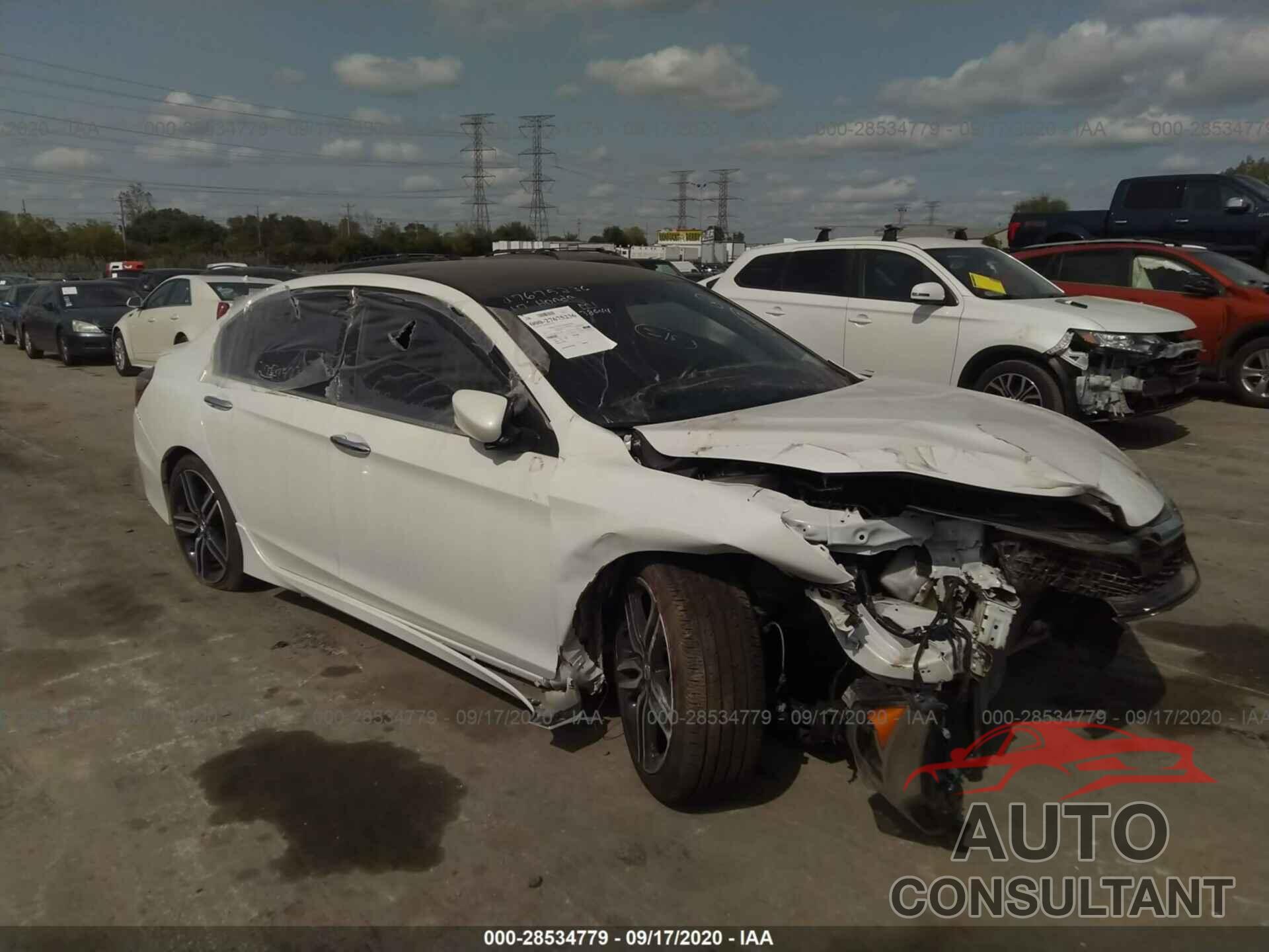 HONDA ACCORD SEDAN 2017 - 1HGCR2E54HA136206
