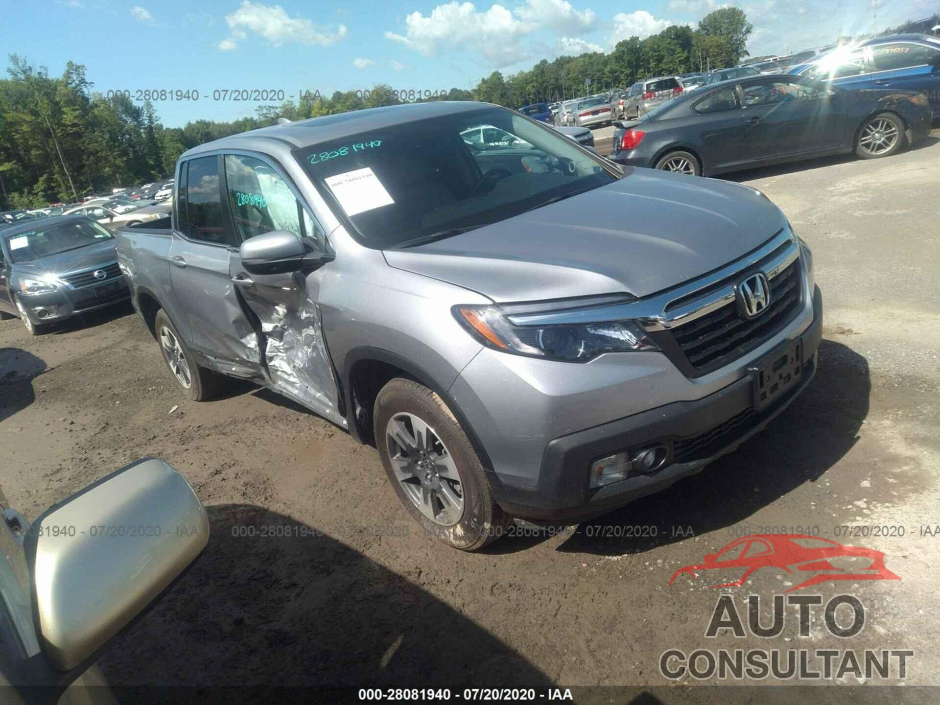 HONDA RIDGELINE 2019 - 5FPYK3F55KB016949