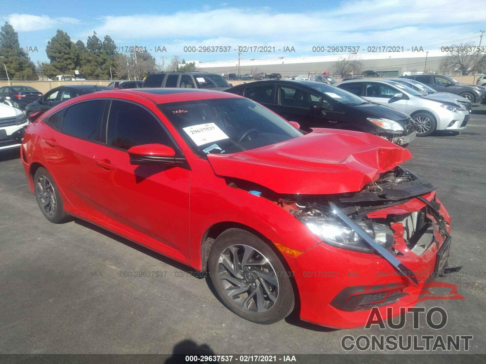 HONDA CIVIC SEDAN 2017 - 2HGFC2F74HH548884