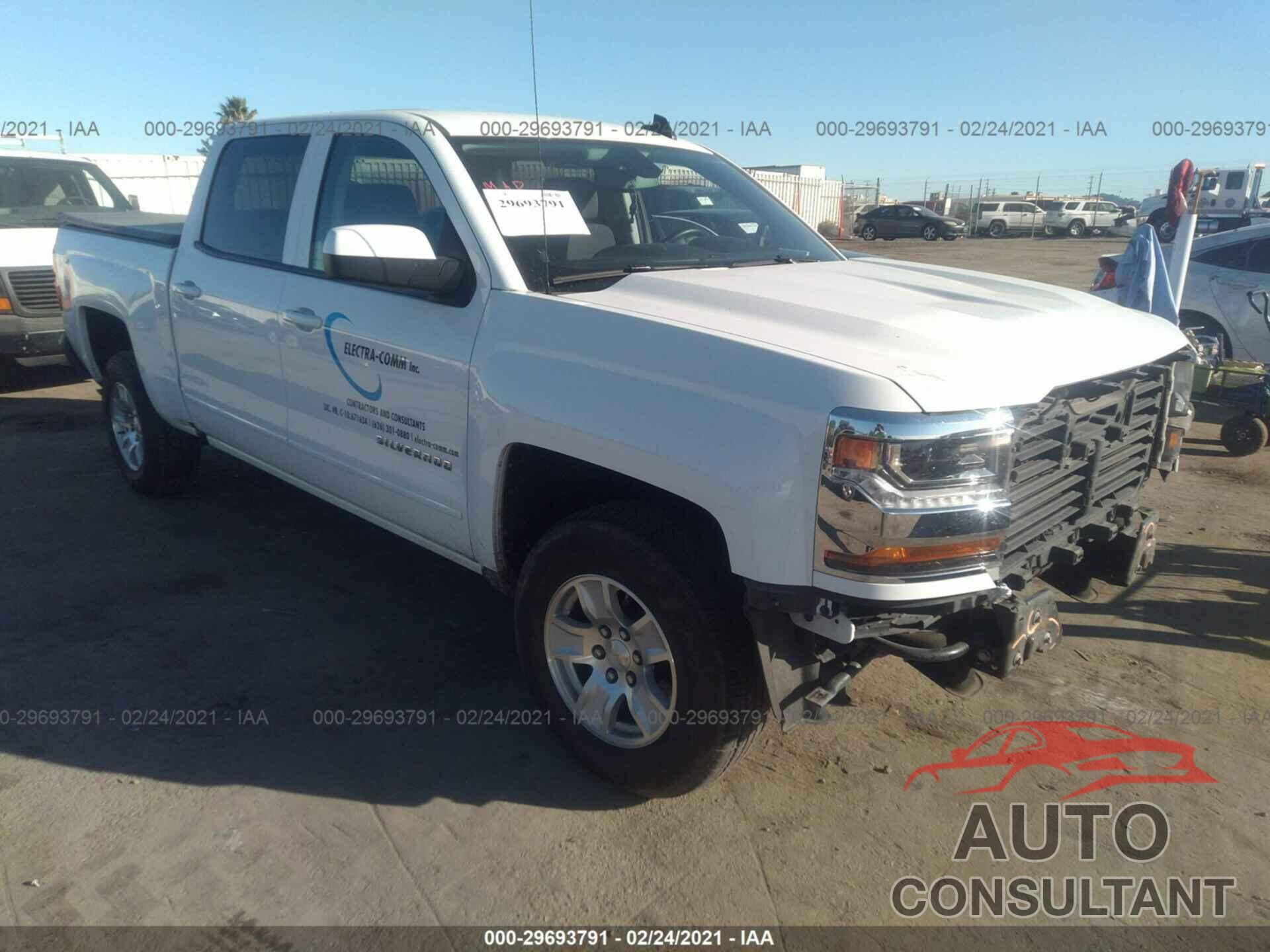 CHEVROLET SILVERADO 1500 2017 - 3GCUCRER2HG417342