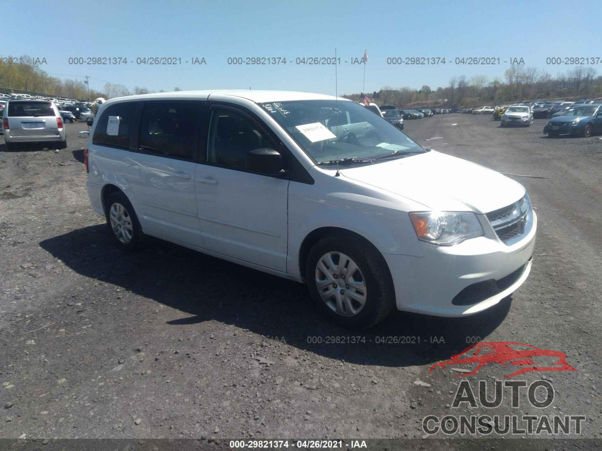 DODGE GRAND CARAVAN 2017 - 2C4RDGBG7HR646328