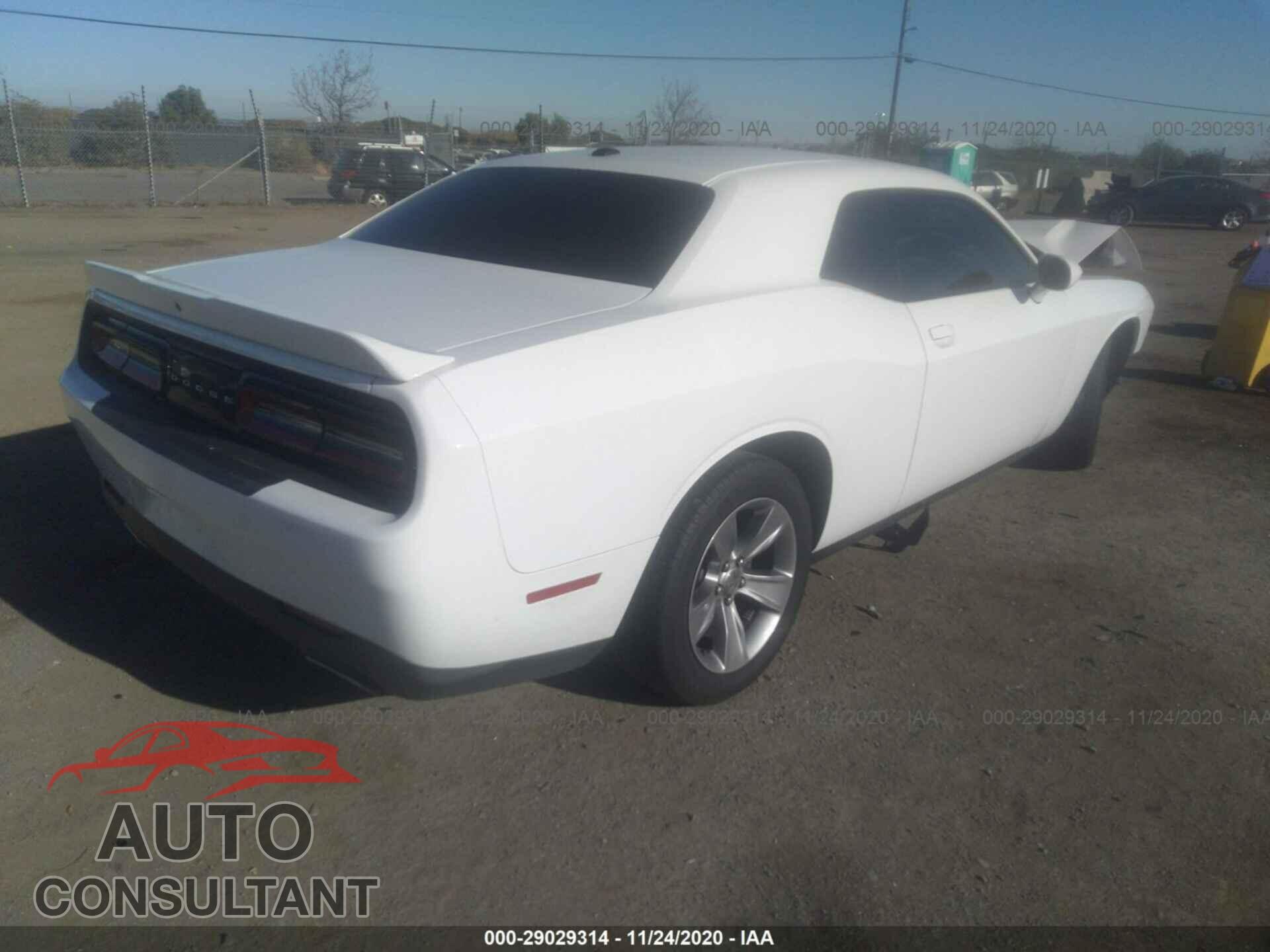 DODGE CHALLENGER 2019 - 2C3CDZAG3KH616523