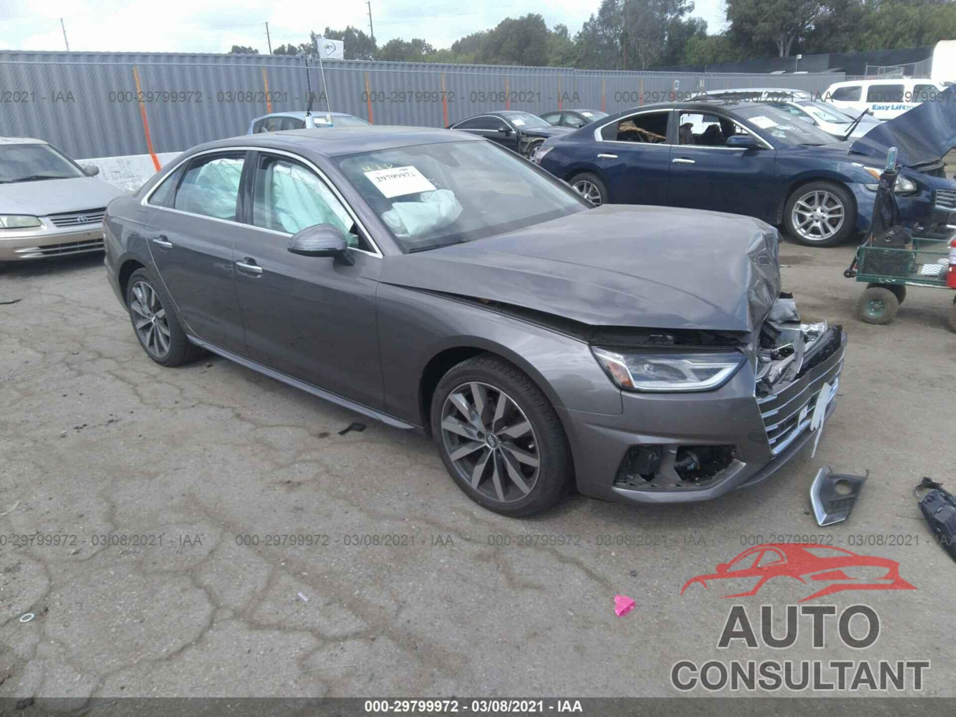 AUDI A4 2020 - WAUGMAF43LN012912