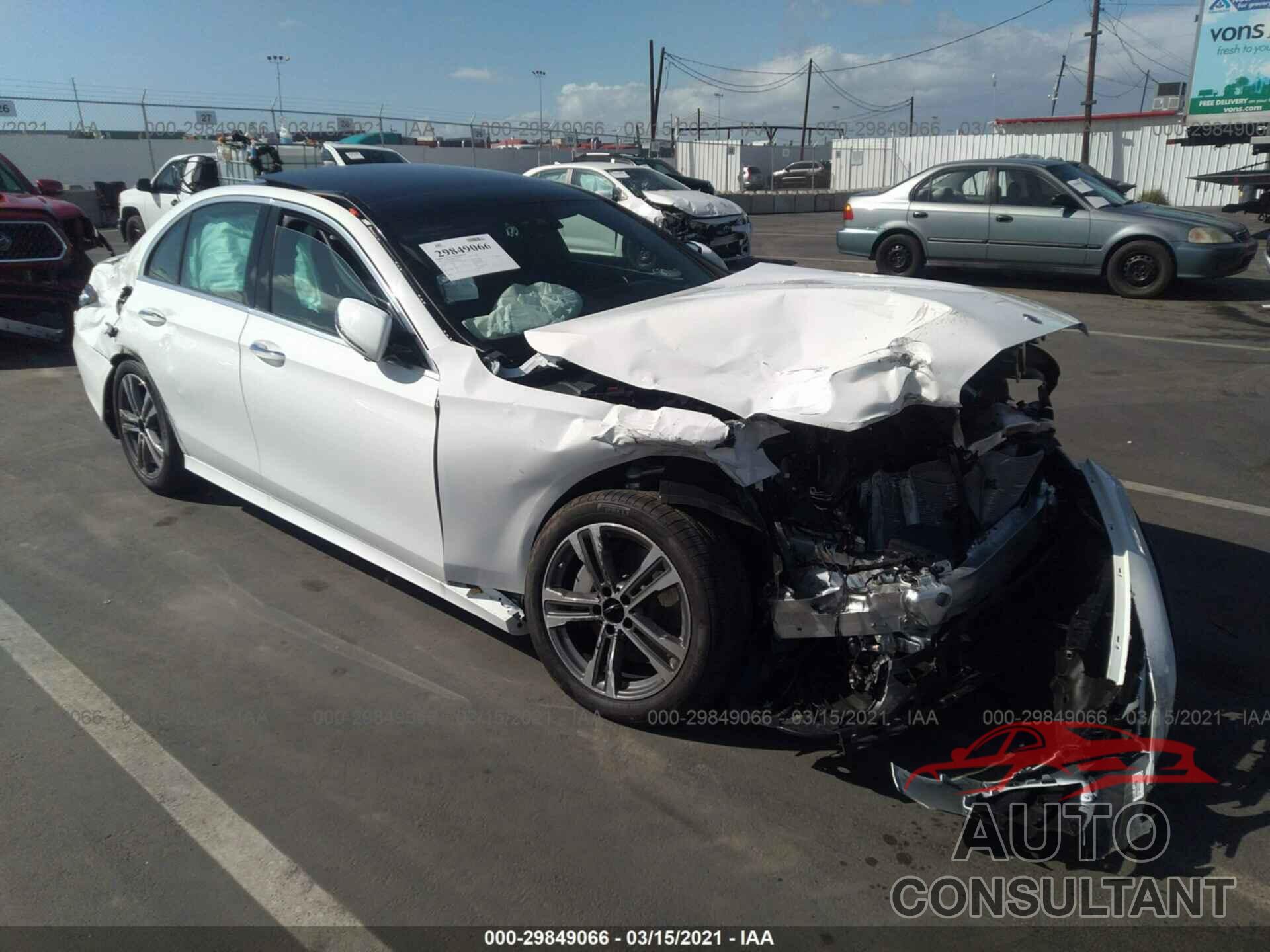 MERCEDES-BENZ E-CLASS 2021 - W1KZF8DB9MA909442