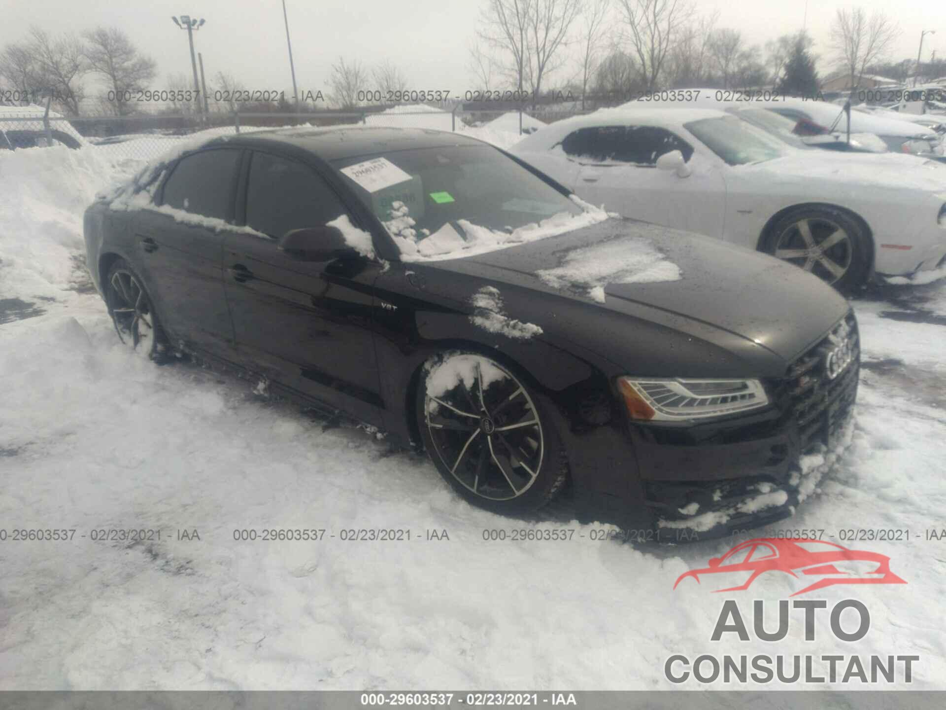AUDI S8 PLUS 2017 - WUAJ5AFD5HN901114