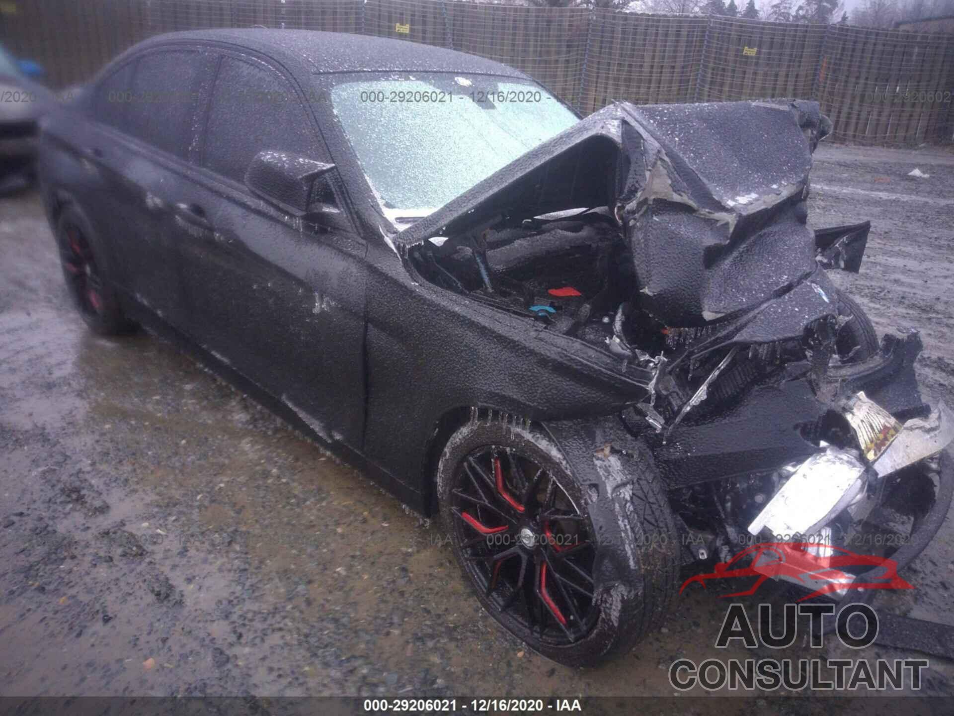 BMW 3 SERIES 2016 - WBA8A3C59GK690769