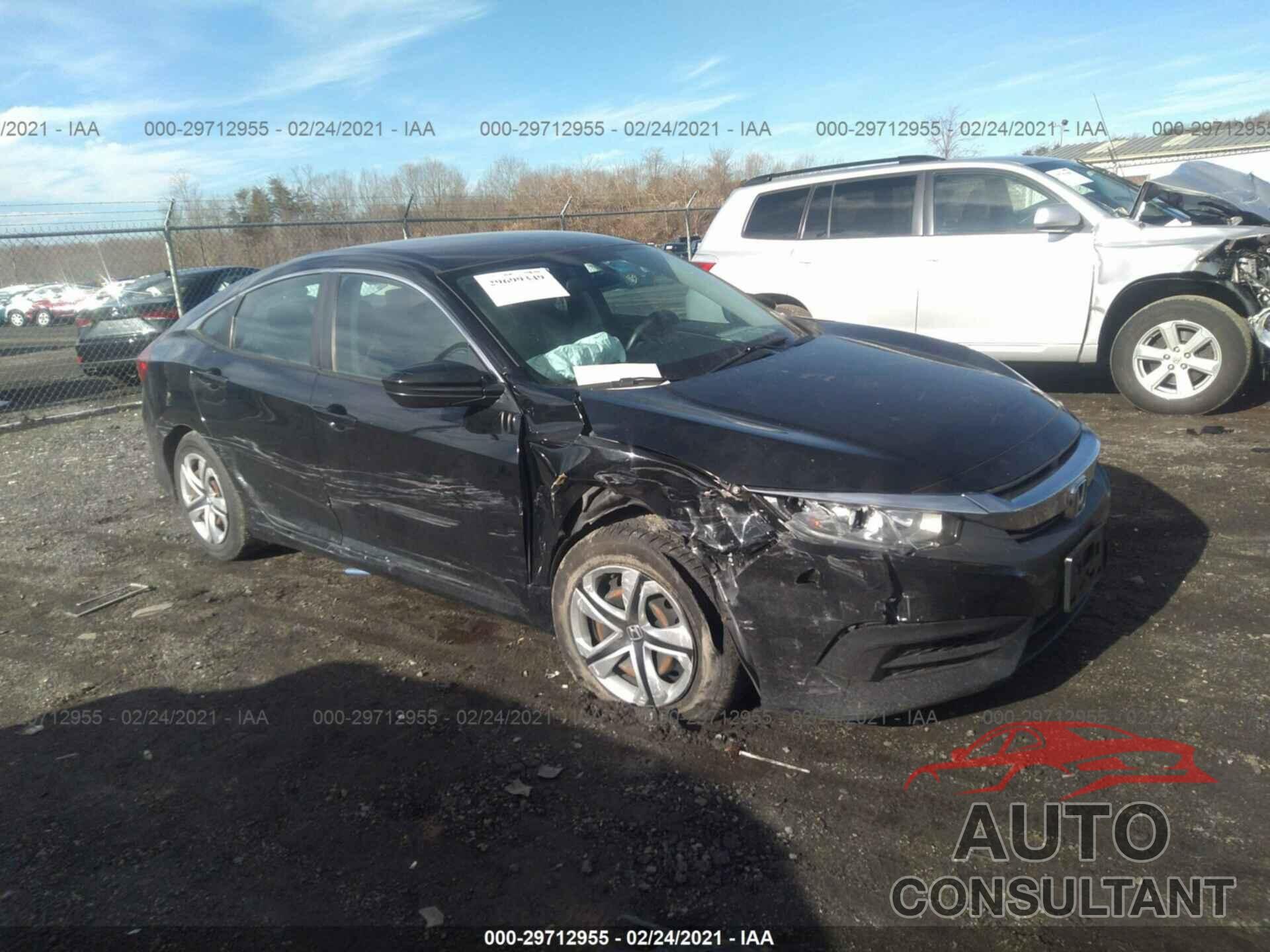 HONDA CIVIC SEDAN 2016 - 19XFC2F56GE220728