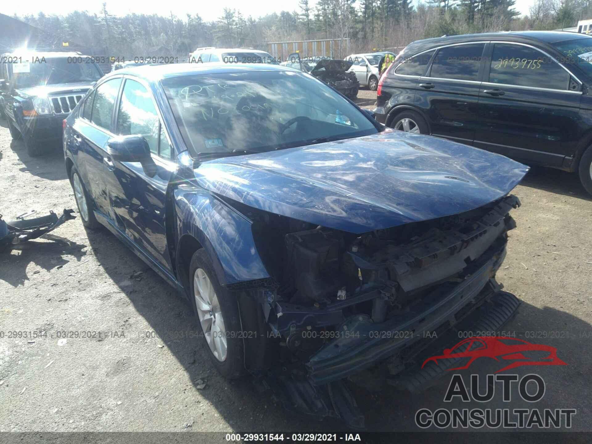 SUBARU LEGACY 2016 - 4S3BNAH69G3038389