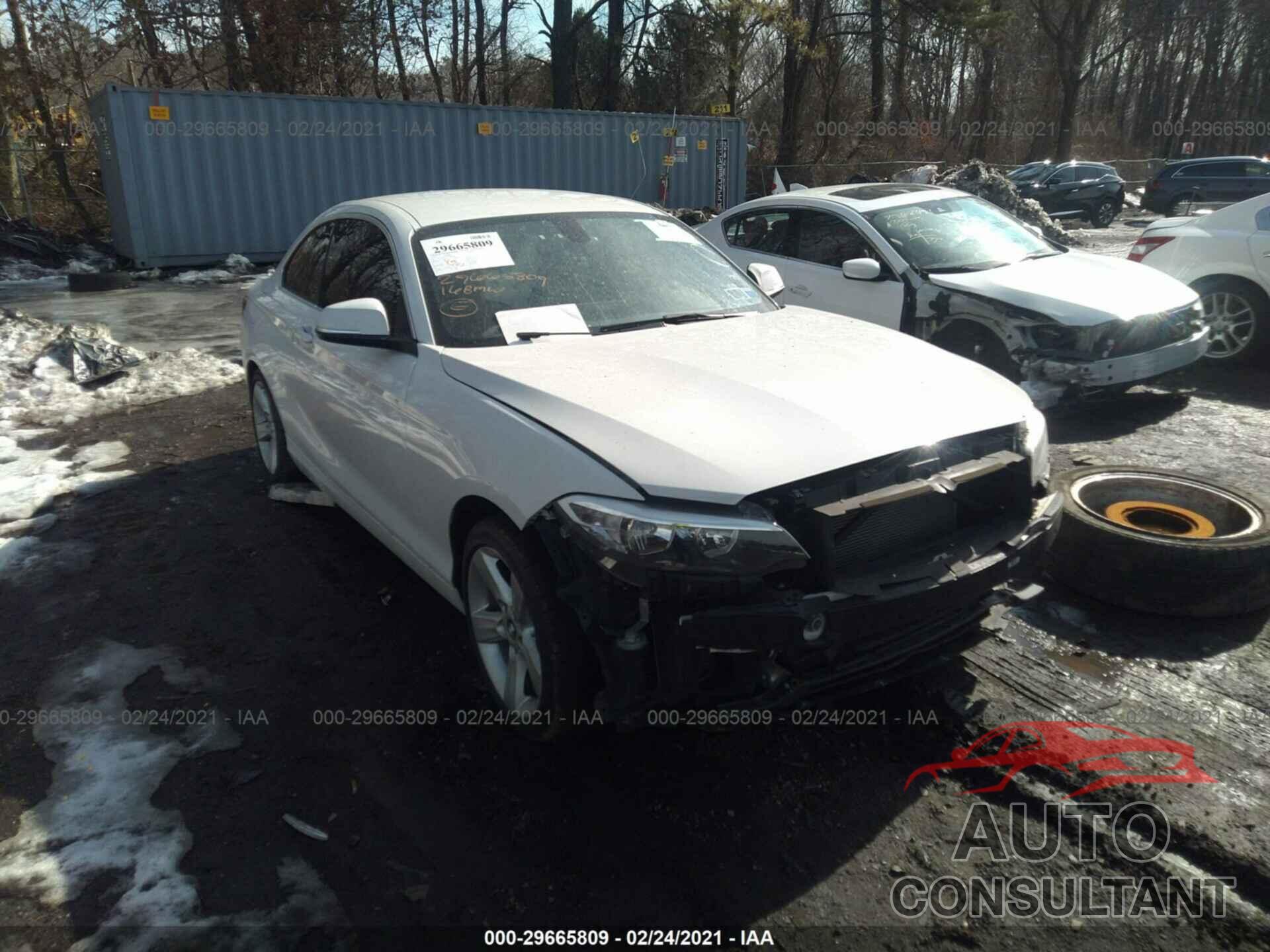 BMW 2 SERIES 2016 - WBA1G9C57GV598450