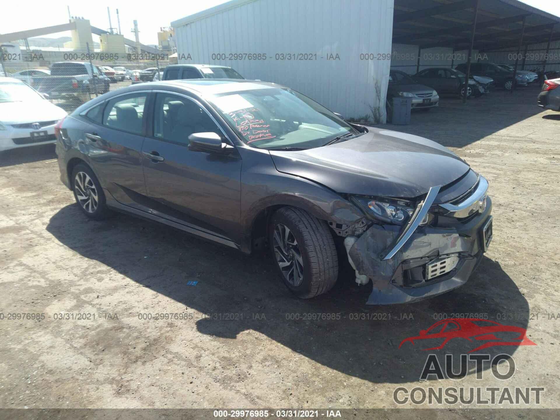 HONDA CIVIC SEDAN 2016 - 19XFC2F76GE239801