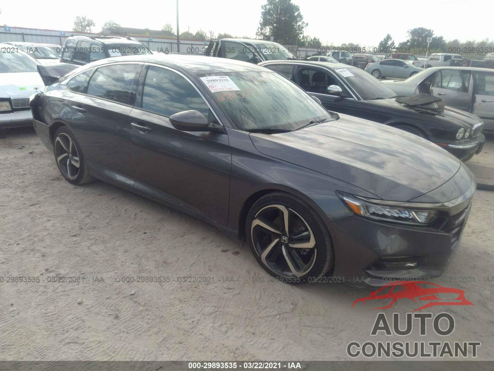 HONDA ACCORD SEDAN 2019 - 1HGCV1F31KA125545