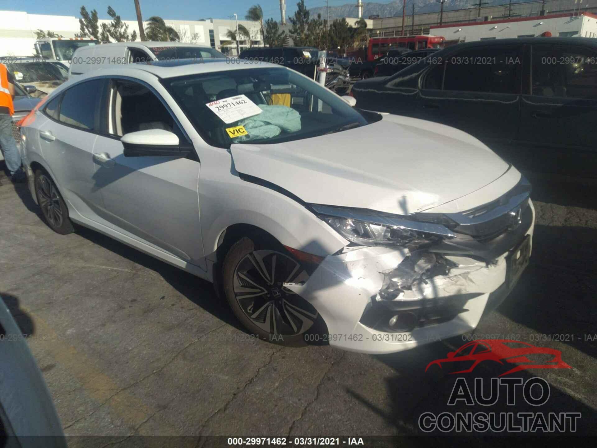 HONDA CIVIC SEDAN 2016 - 2HGFC1F76GH647747