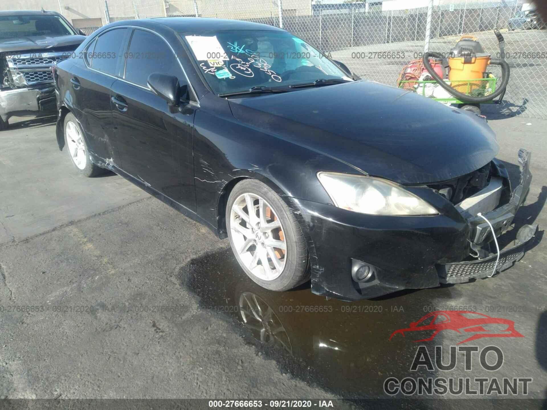 LEXUS IS 250 2013 - JTHBF5C23D5192121