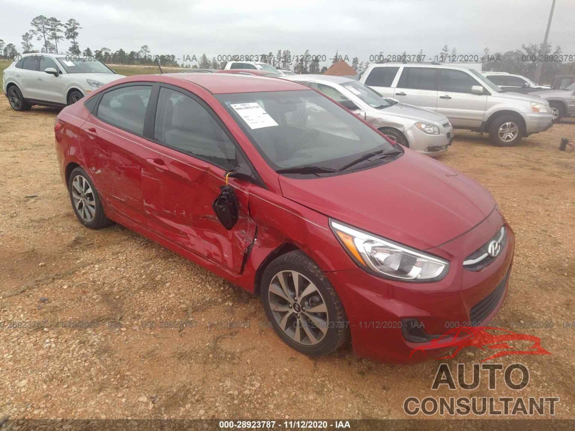 HYUNDAI ACCENT 2017 - KMHCT4AE4HU349314