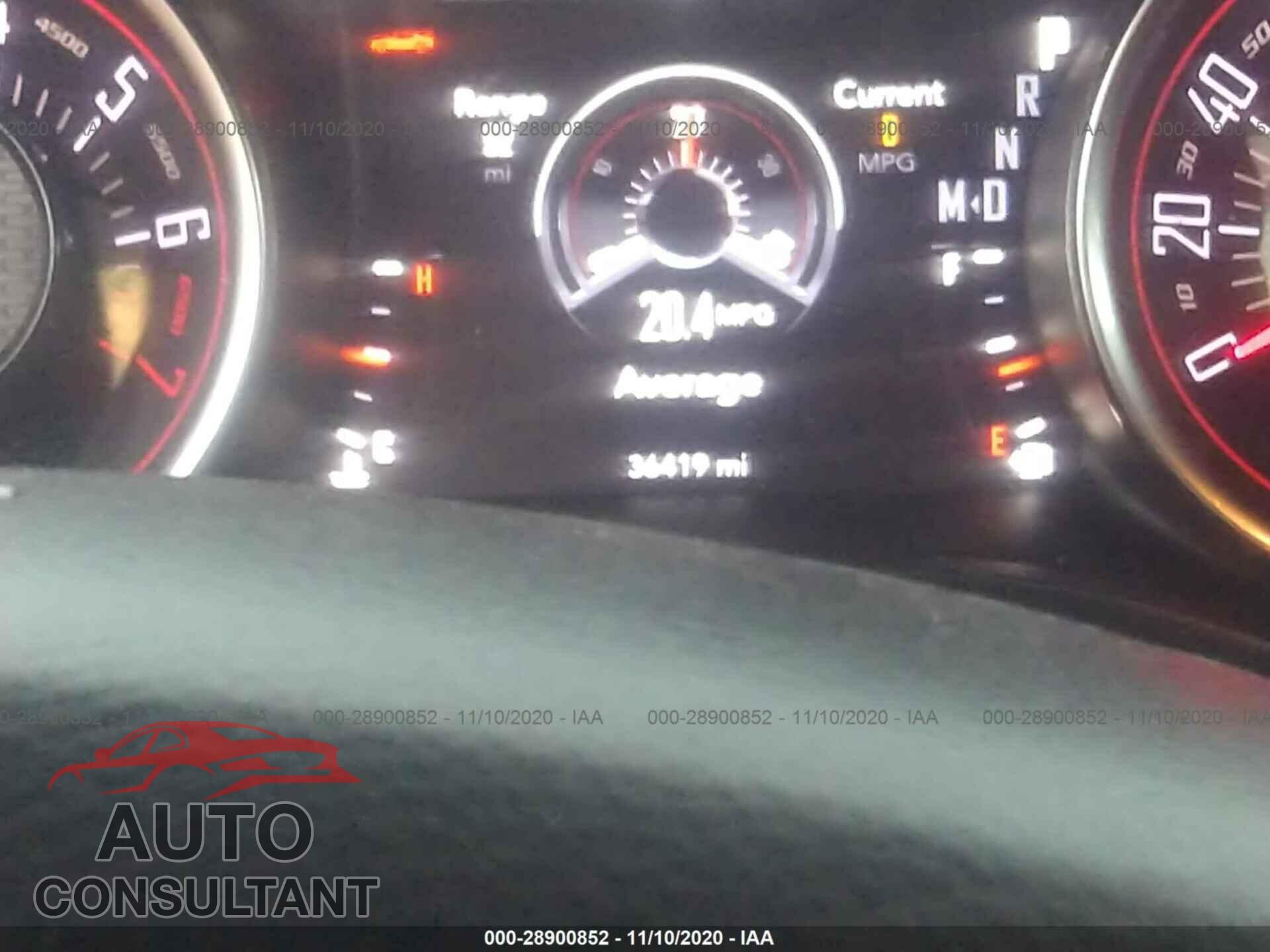 DODGE CHALLENGER 2019 - 2C3CDZAG4KH620581