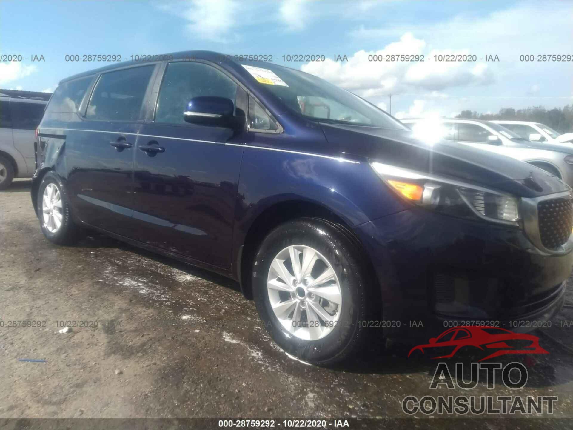 KIA SEDONA 2018 - KNDMB5C14J6351781