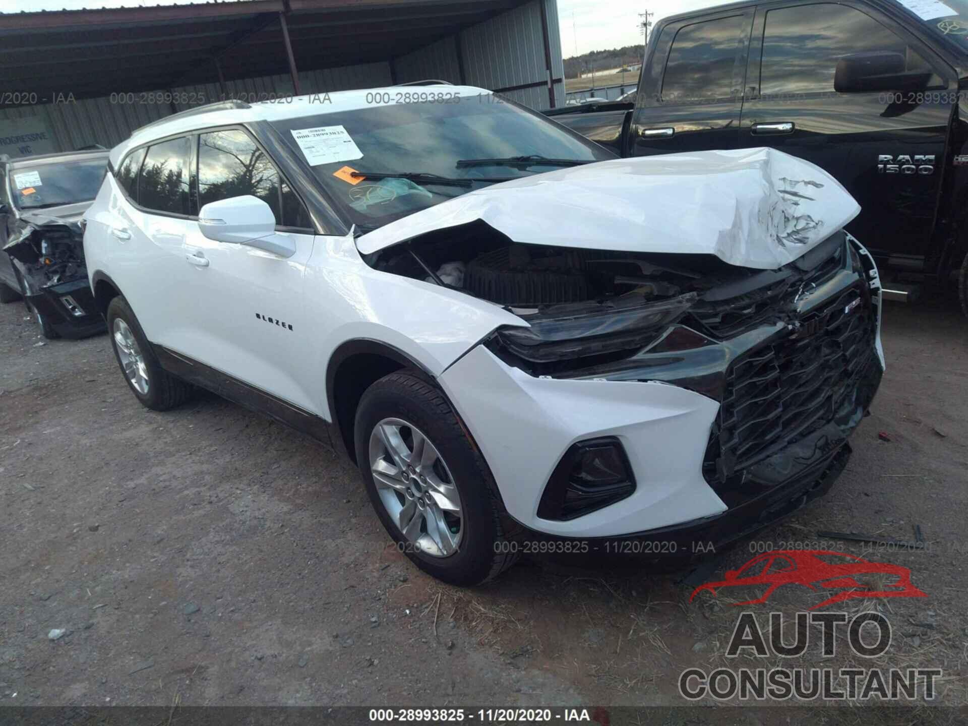 CHEVROLET BLAZER 2019 - 3GNKBERS9KS661582