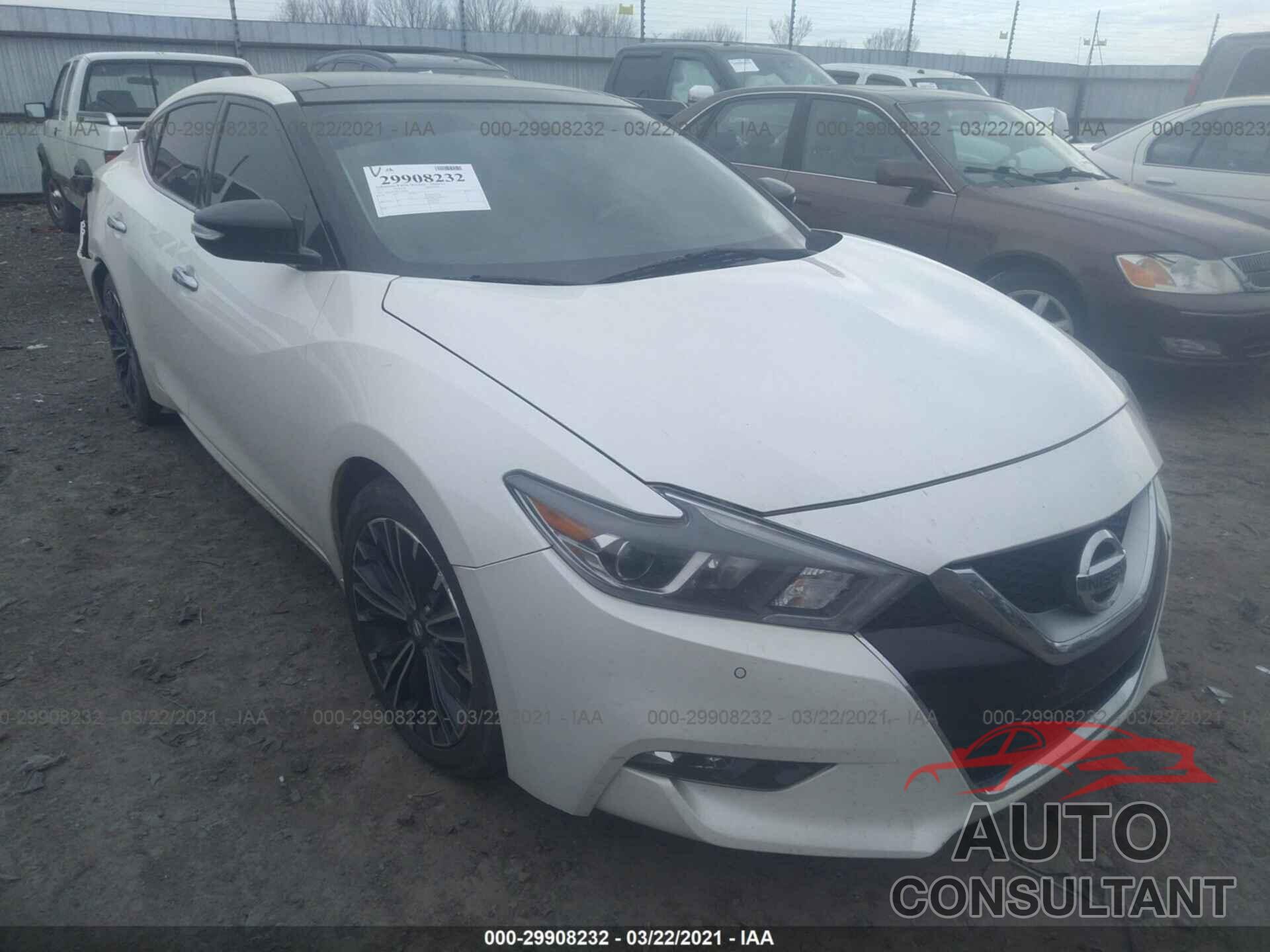 NISSAN MAXIMA 2017 - 1N4AA6AP9HC404902