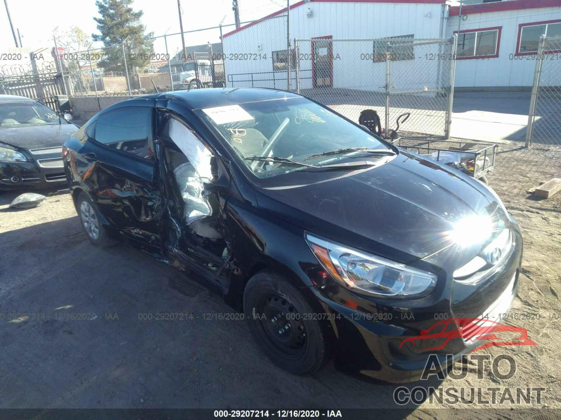 HYUNDAI ACCENT 2016 - KMHCT4AE3GU082889