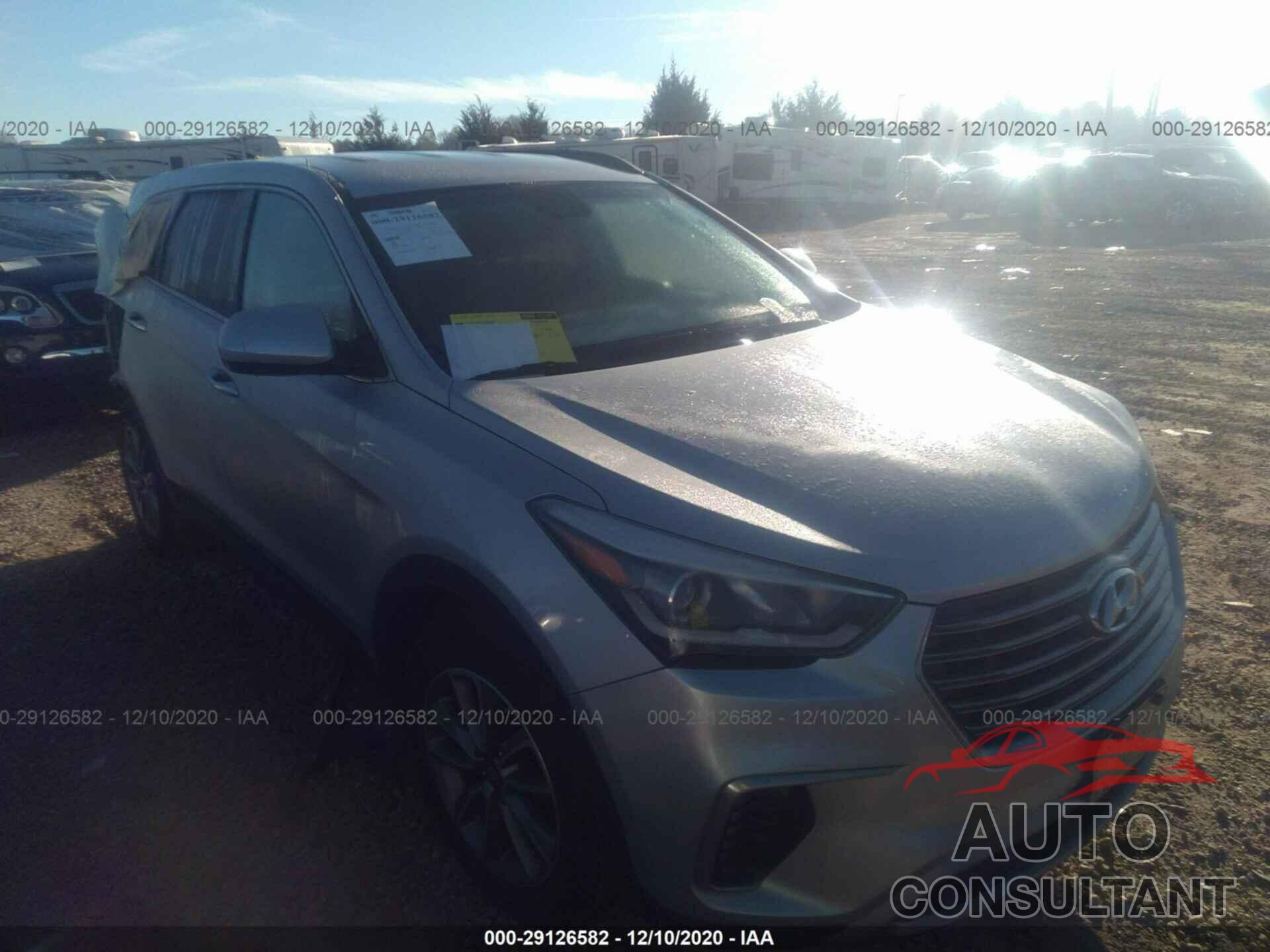 HYUNDAI SANTA FE 2017 - KM8SM4HF0HU207582