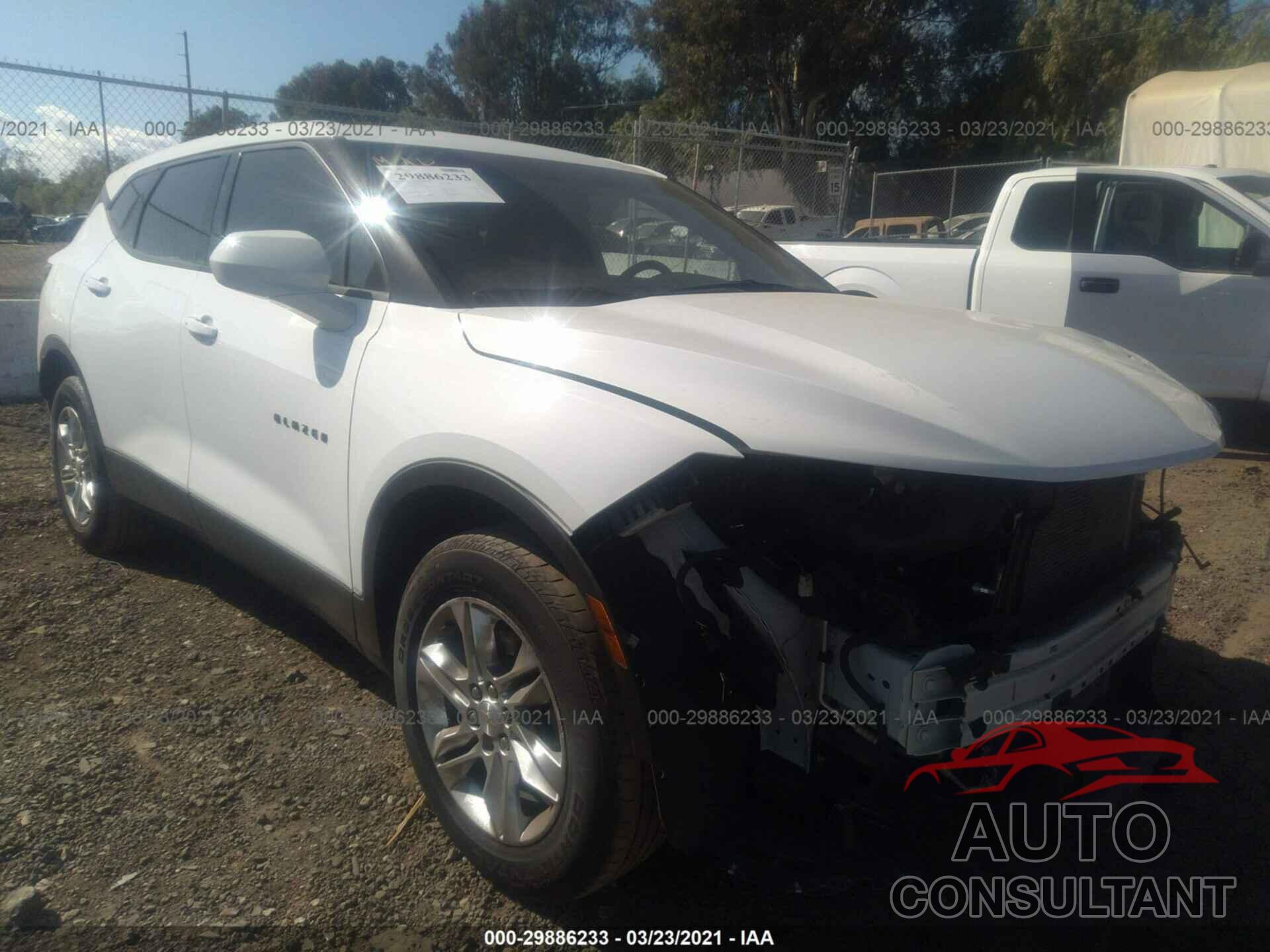 CHEVROLET BLAZER 2019 - 3GNKBBRA9KS672877