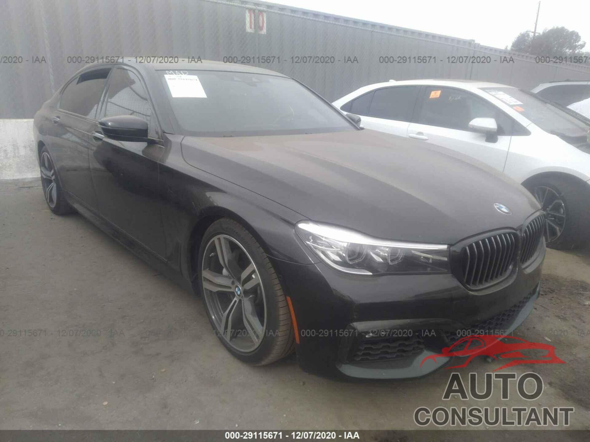 BMW 7 SERIES 2017 - WBA7E2C31HG741128