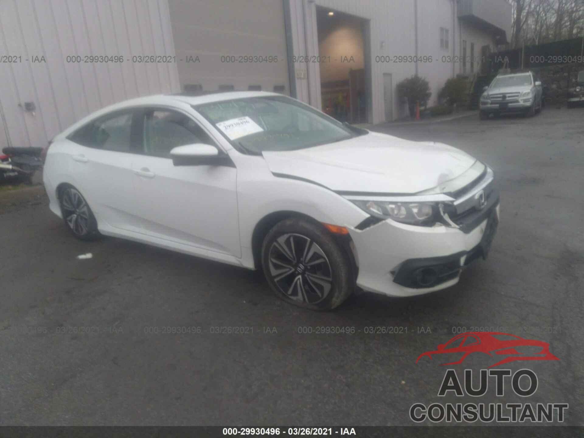 HONDA CIVIC SEDAN 2016 - 19XFC1F73GE214154