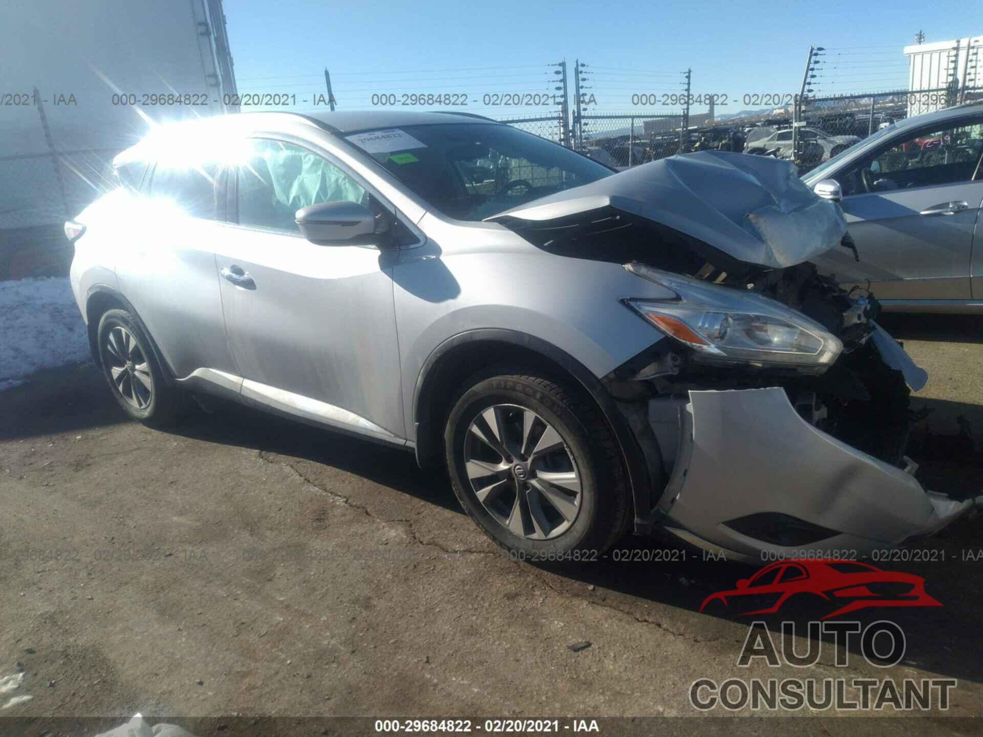 NISSAN MURANO 2017 - 5N1AZ2MH2HN117613