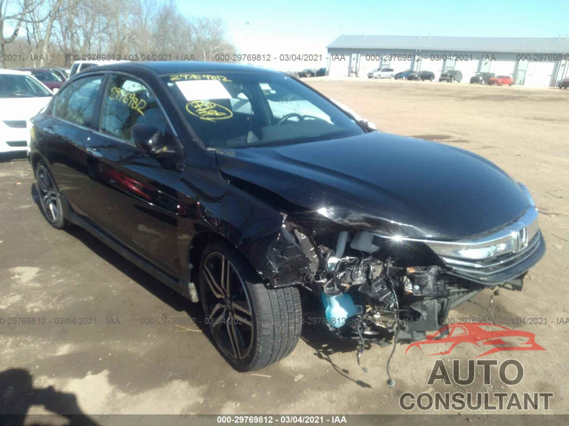 HONDA ACCORD SEDAN 2017 - 1HGCR2F54HA262466