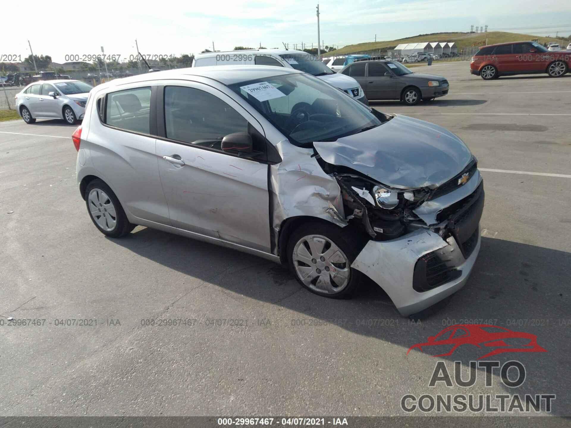 CHEVROLET SPARK 2018 - KL8CB6SA4JC470055