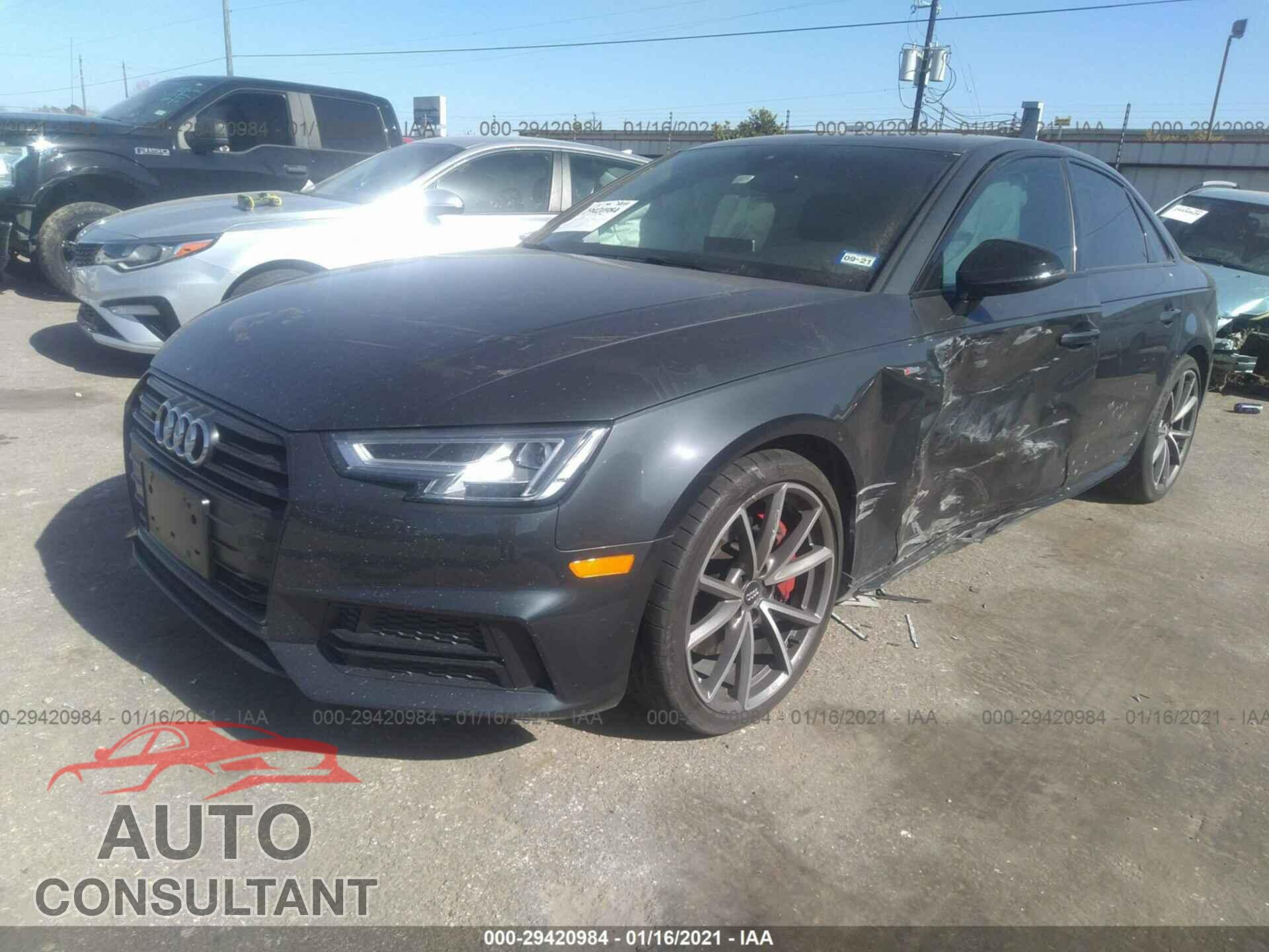 AUDI A4 2018 - WAUENAF49JA092550