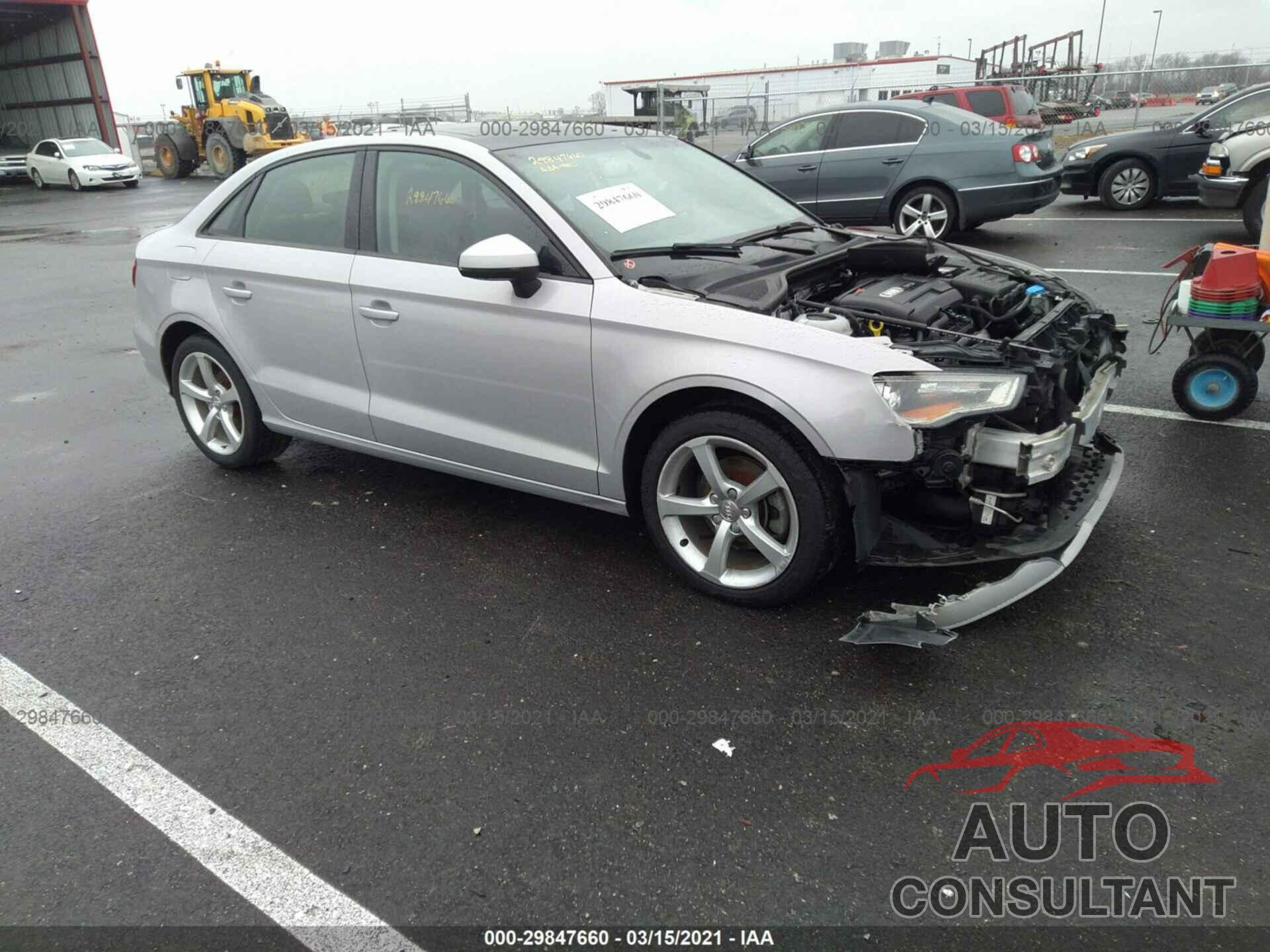 AUDI A3 2016 - WAUB8GFF2G1021648