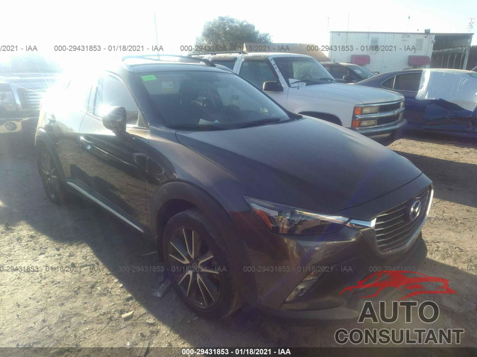 MAZDA CX-3 2016 - JM1DKBD79G0121652