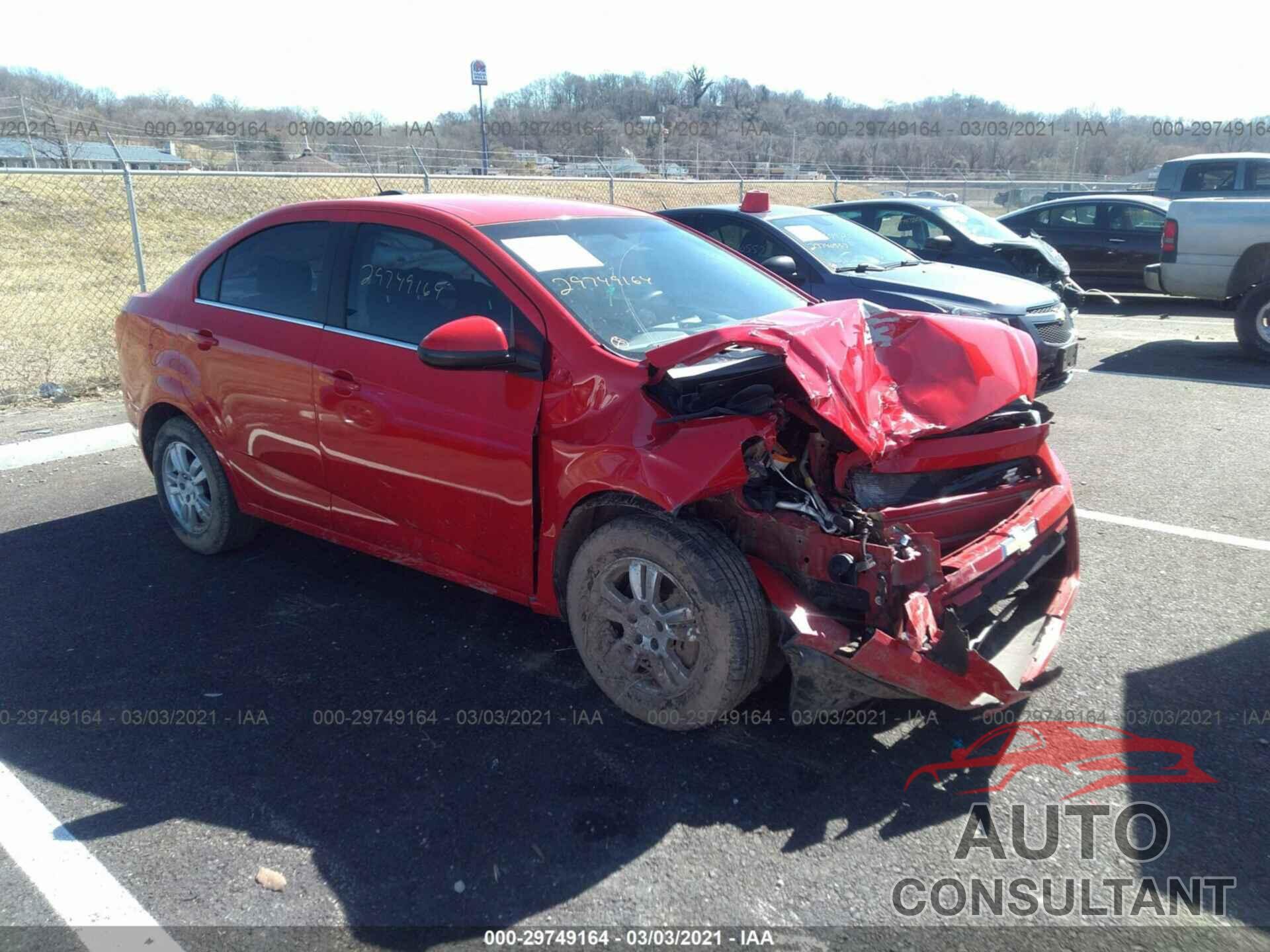 CHEVROLET SONIC 2016 - 1G1JC5SH6G4125723