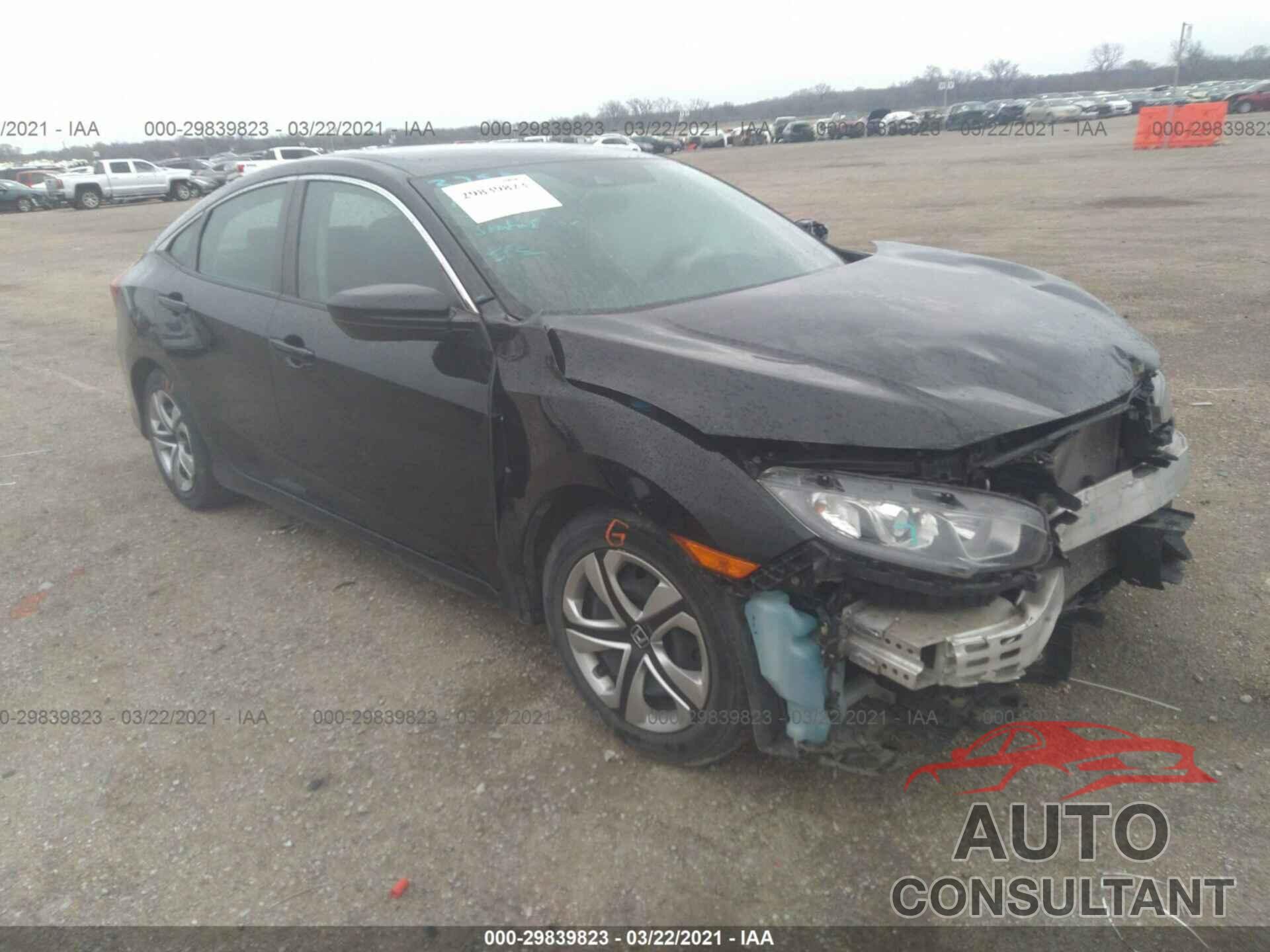 HONDA CIVIC SEDAN 2016 - 19XFC2F68GE071151