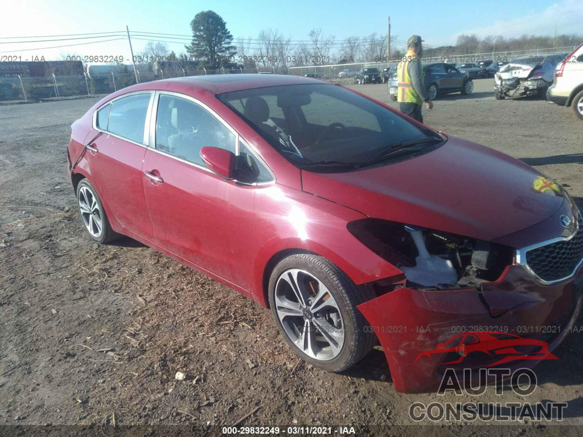 KIA FORTE 2016 - KNAFZ4A80G5473788